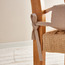 لبادة كرسي بارزة الملمس بأربطة - دايموند - 40x40 سم-household-cushionsandthrows-chairpads-image-2