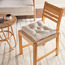 لبادة كرسي بارزة الملمس بأربطة - دايموند - 40x40 سم-household-cushionsandthrows-chairpads-image-1