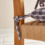 Gingham 2-Piece Chair Pad Set with Tie Backs - 40x40 cm-household-cushionsandthrows-chairpads-image-2
