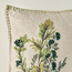 Floret Leaves Bunch On Cotton Embroidered Filled Cushion - 50x50 cm-household-cushionsandthrows-filledcushions-decorativecushions-image-2