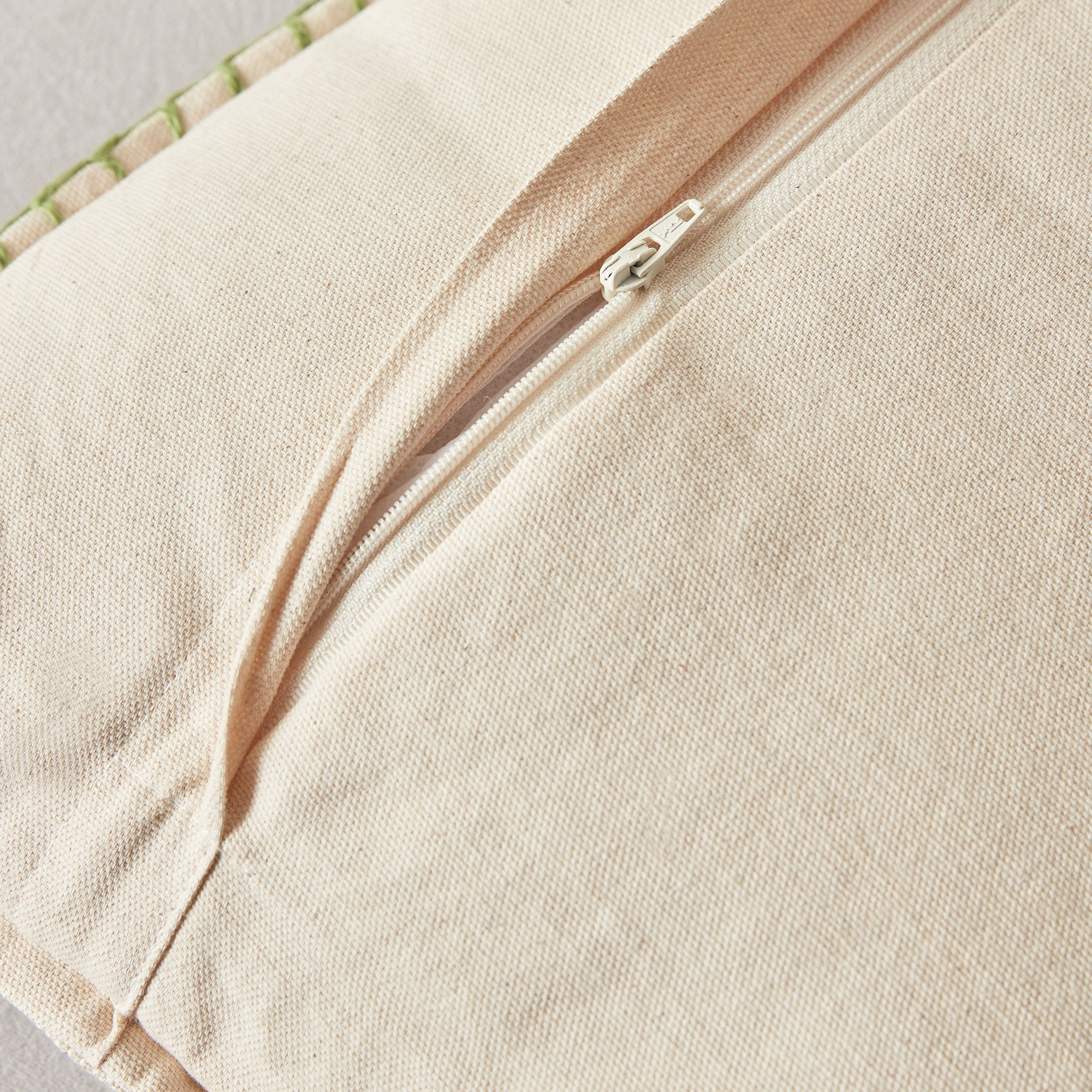 Floret Leaves Embroidered Filled Cushion - 33x53 cm-household-cushionsandthrows-filledcushions-decorativecushions-image-3