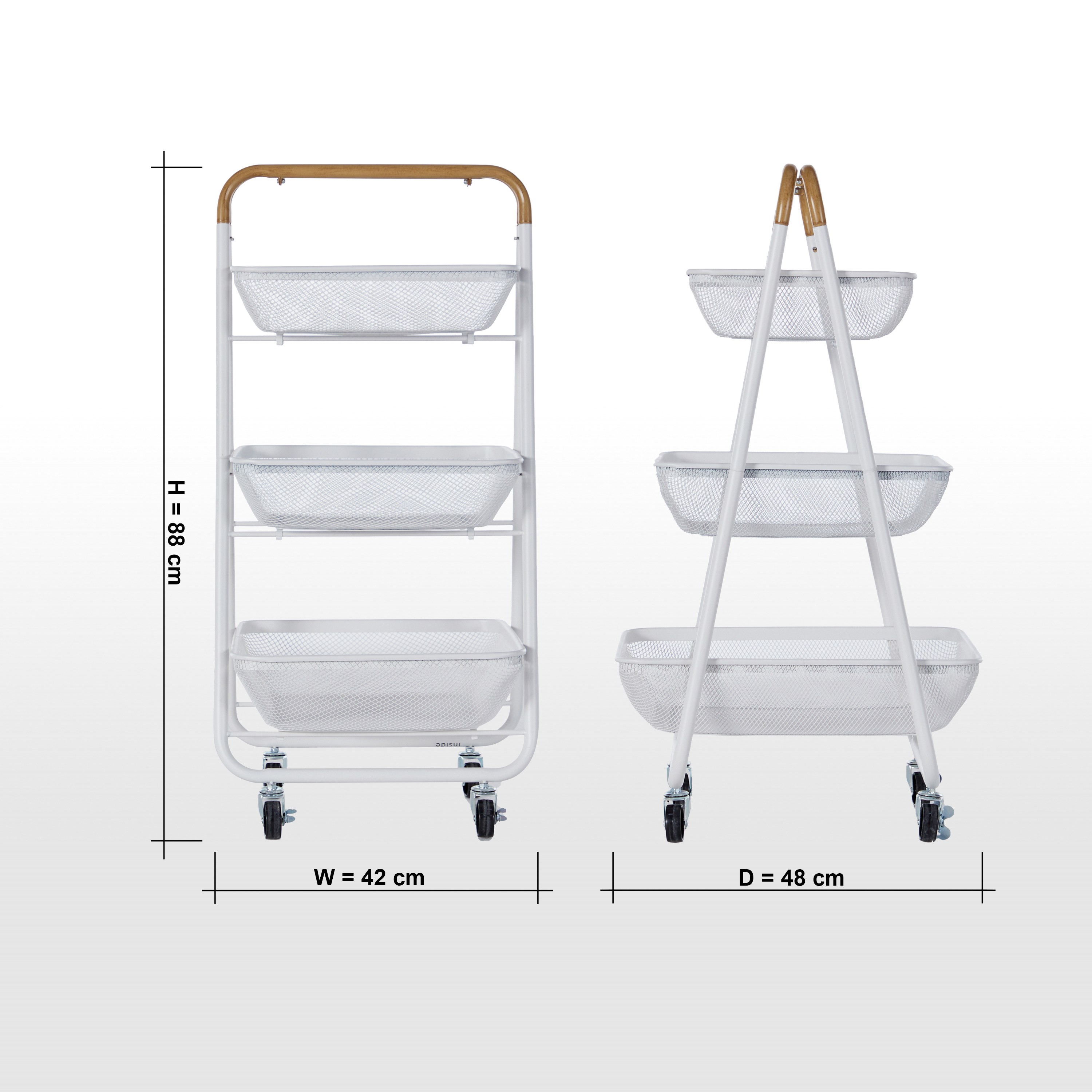 Latham 3-Tier Storage Trolley-household-kitchen-kitchenorganising-kitchentrolleys-image-6