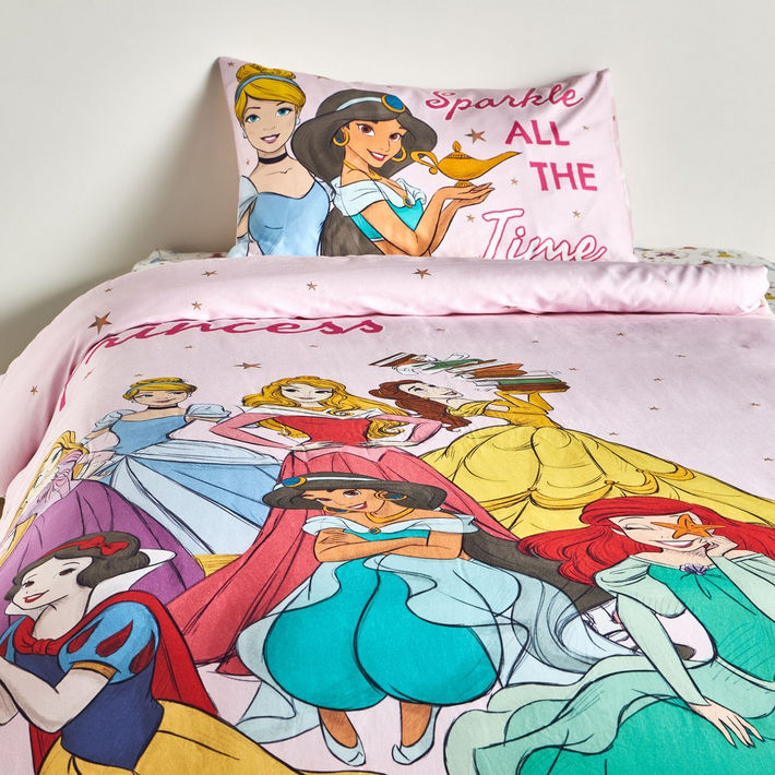 Disney Princess Brushed Cotton Bedding Kids Duvet Cover Disney
