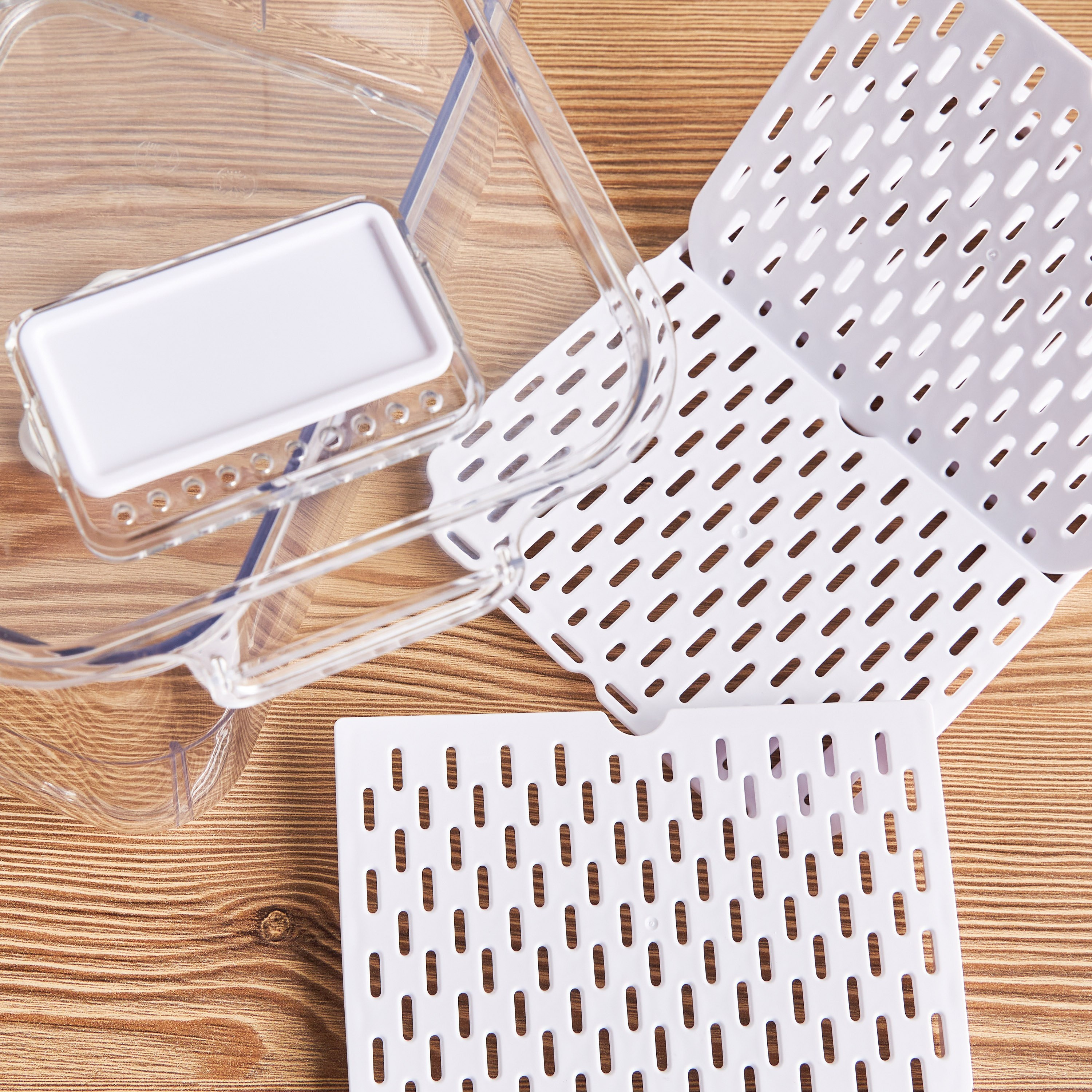 Meleg Fridge Fruit and Vegetable Drain Box-household-kitchen-kitchenorganising-fridgeorganising-image-3