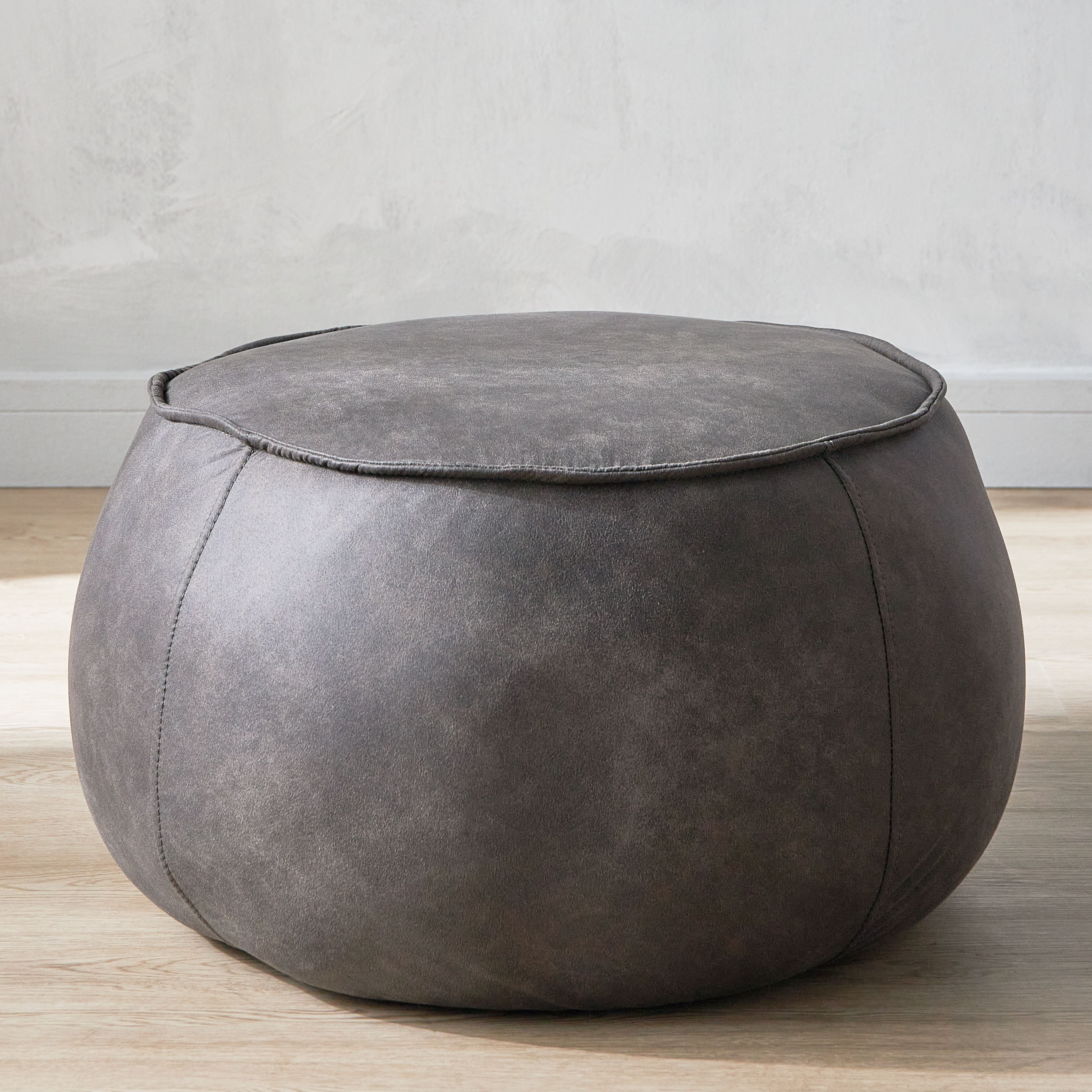 Mie Fabric Ottoman - Large-furniture-sofaandseating-ottomansbeanbagsandpoufs-image-1