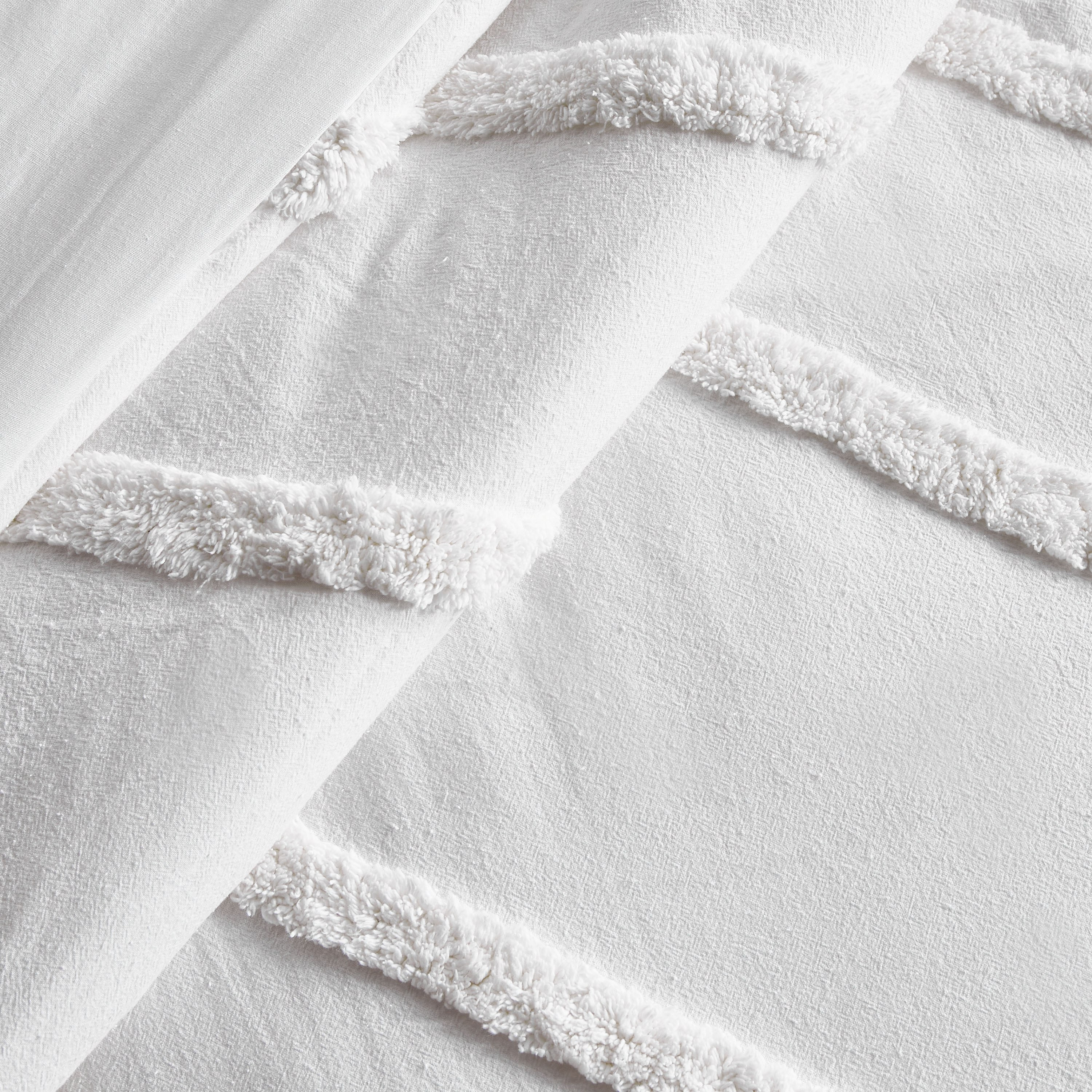 Haven Cotton Tufted 4-Piece Queen Comforter Set - 200x240 cm-household-bedding-comfortersandbedspreads-comforters-image-5