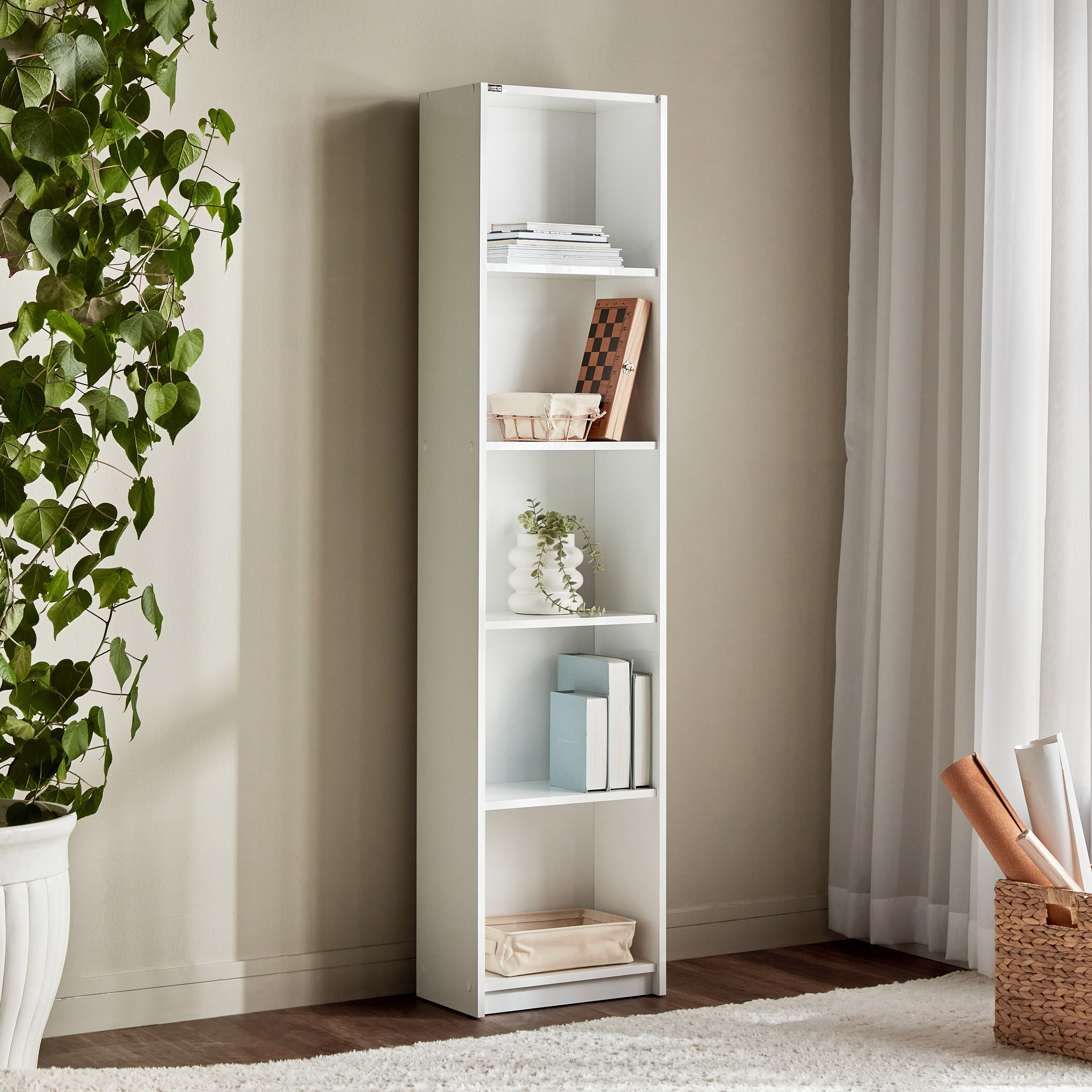 Compact bookshelf deals