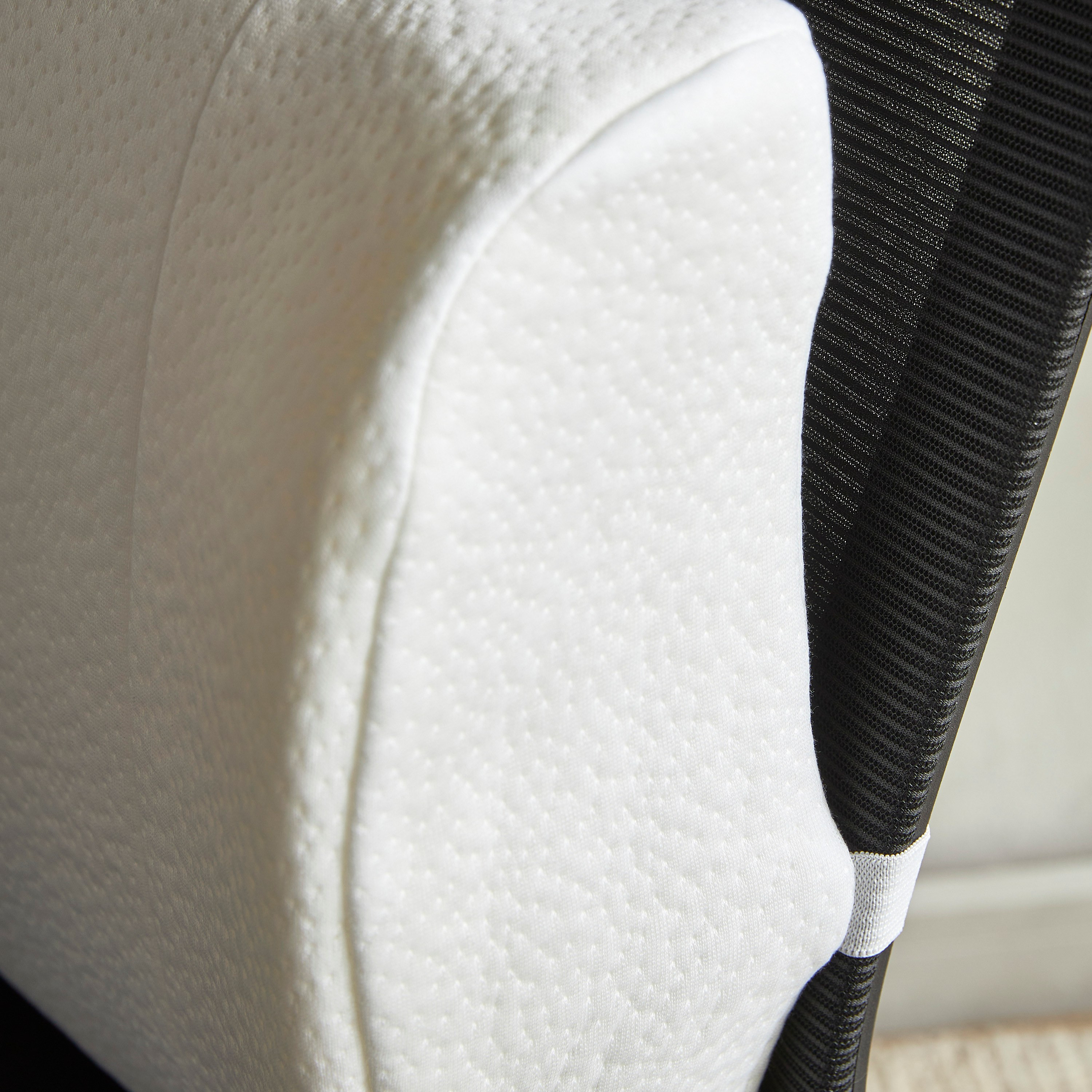 Back Support Memory Foam Pillow - 35x38 cm-household-cushionsandthrows-chairpads-image-3