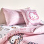 Hello Kitty Cotton Printed 4-Piece Full Comforter and Sheet Set - 160x220 cm-kids-beddingandwindows-bedding-comforters-image-1