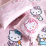 Hello Kitty Cotton Printed 4-Piece Full Comforter and Sheet Set - 160x220 cm-kids-beddingandwindows-bedding-comforters-image-4