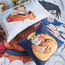 Naruto Cotton Printed 4-Piece Full Comforter and Sheet Set - 160x220 cm-kids-beddingandwindows-bedding-comforters-image-4