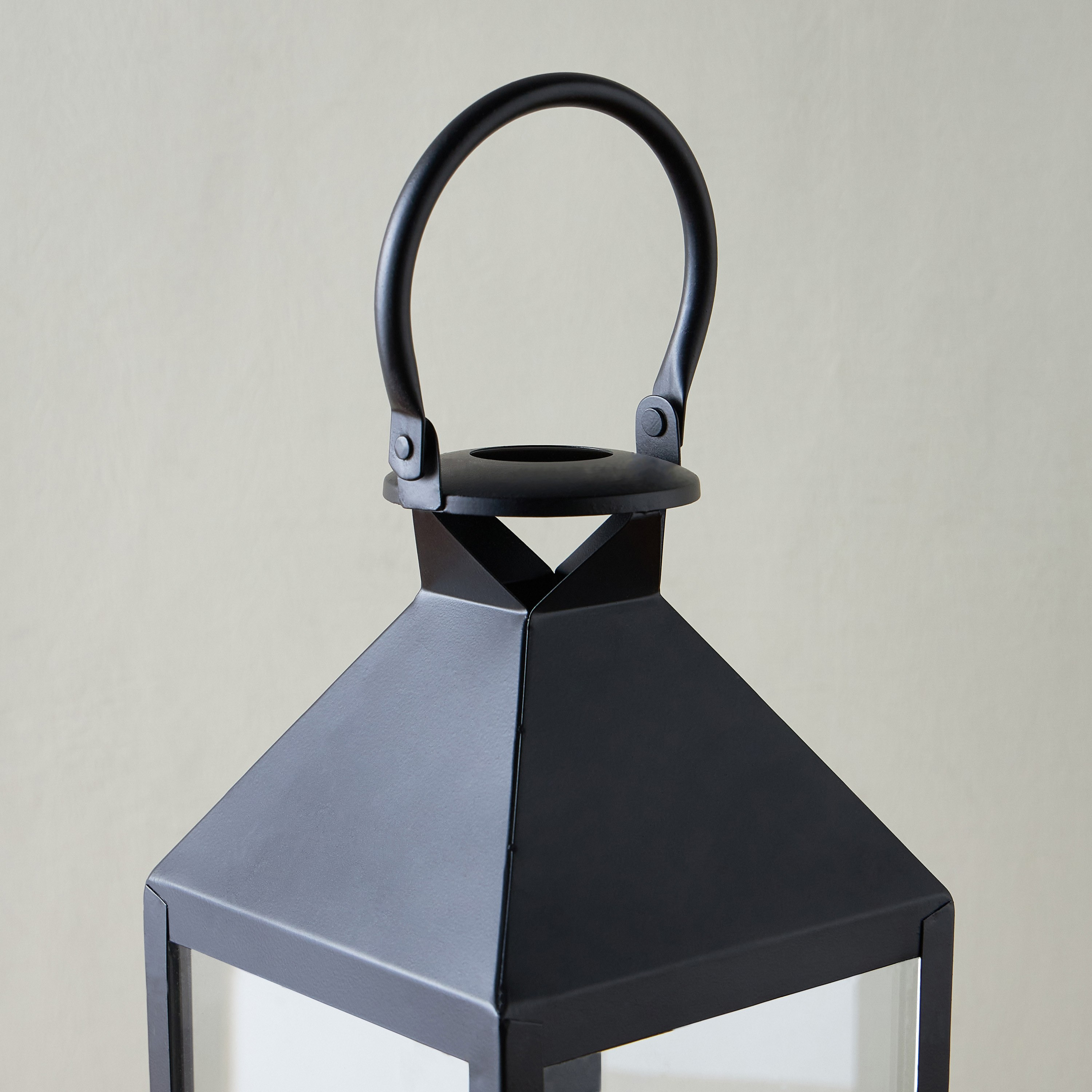 Ollie Metal Dome Top Lantern - 52 cm-household-decor-candleholdersandlanterns-image-4