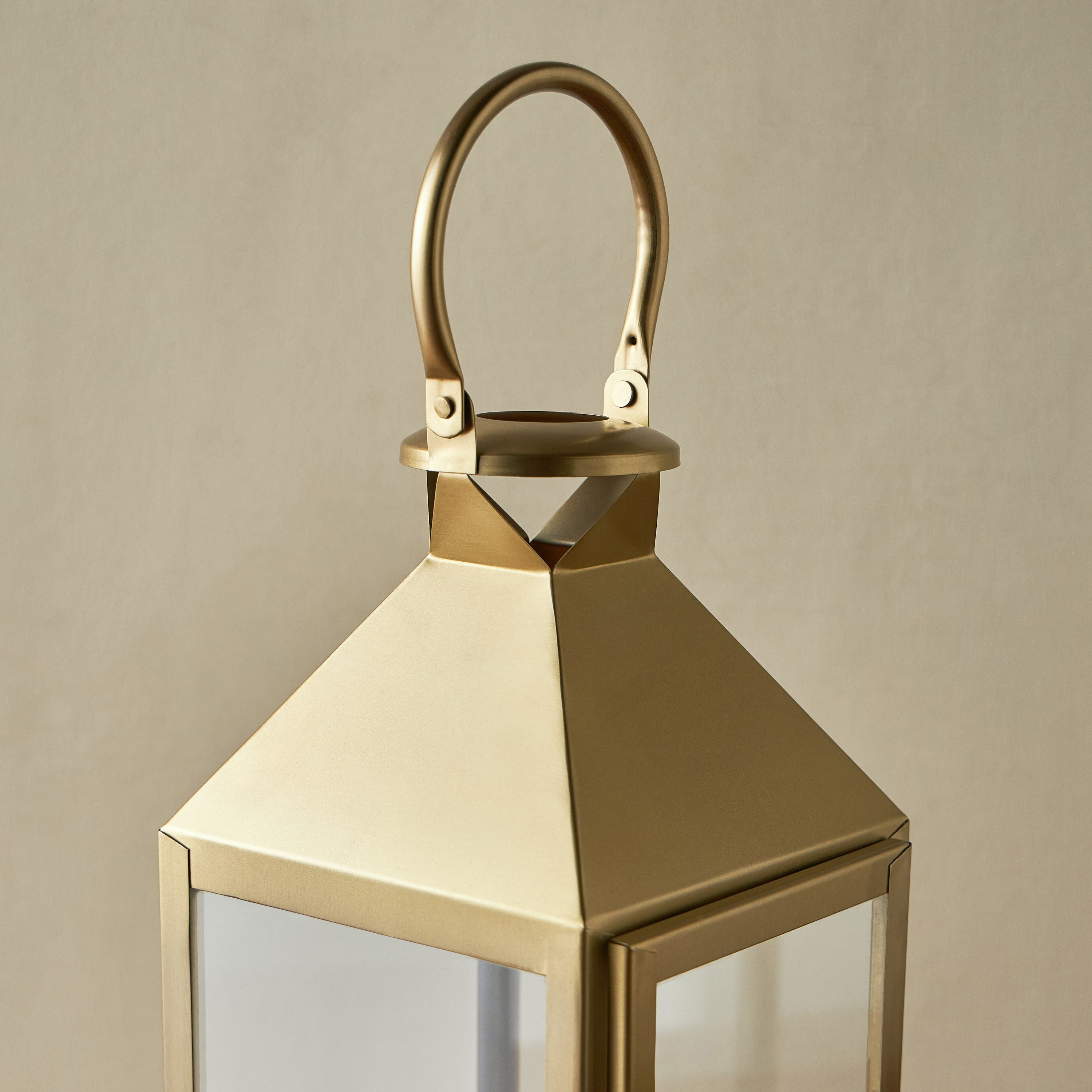 Ollie Metal Dome Top Lantern - 52 cm-household-decor-candleholdersandlanterns-image-4