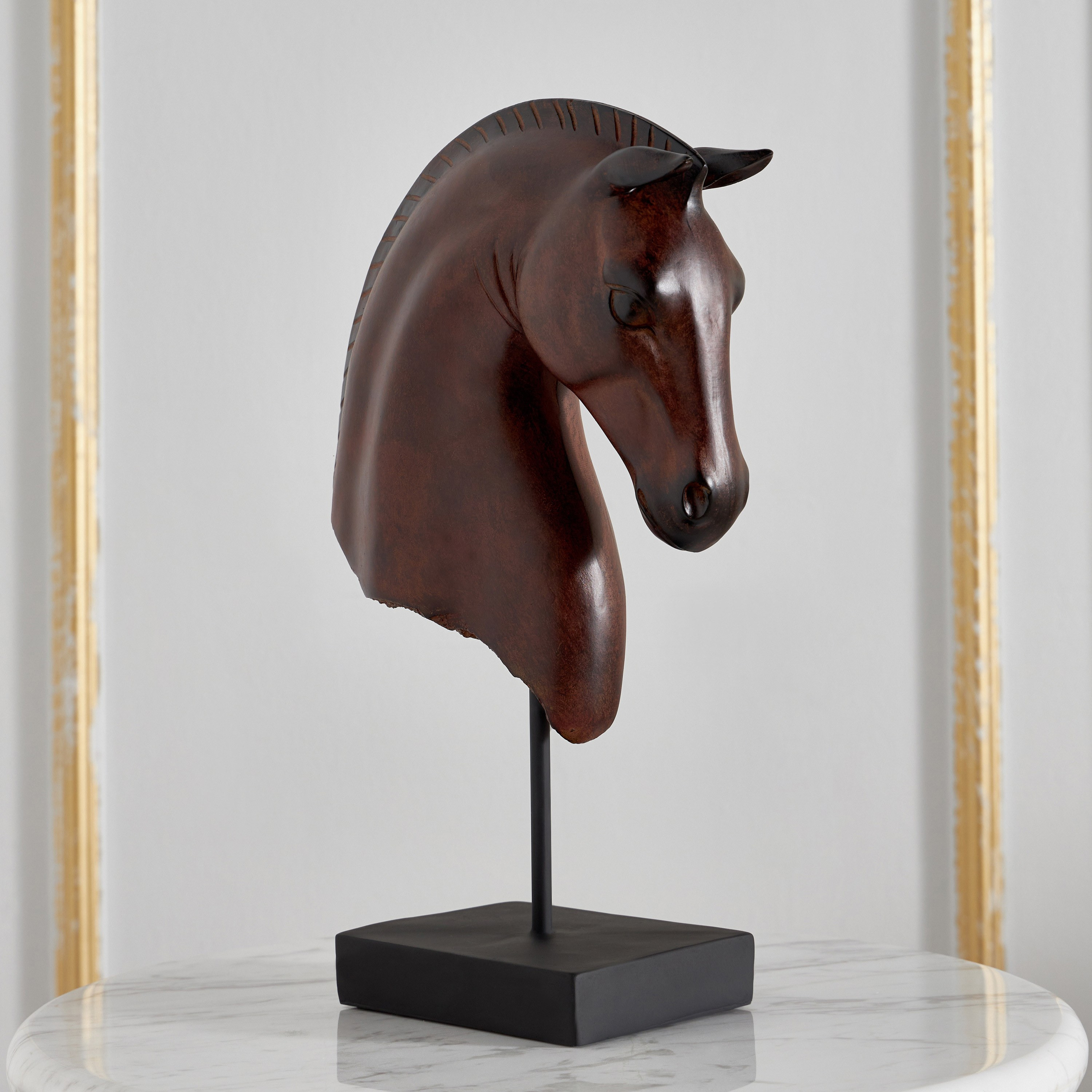 قطعة ديكور رأس حصان - نابليون-household-decor-decorativeobjectsandsculptures-image-2
