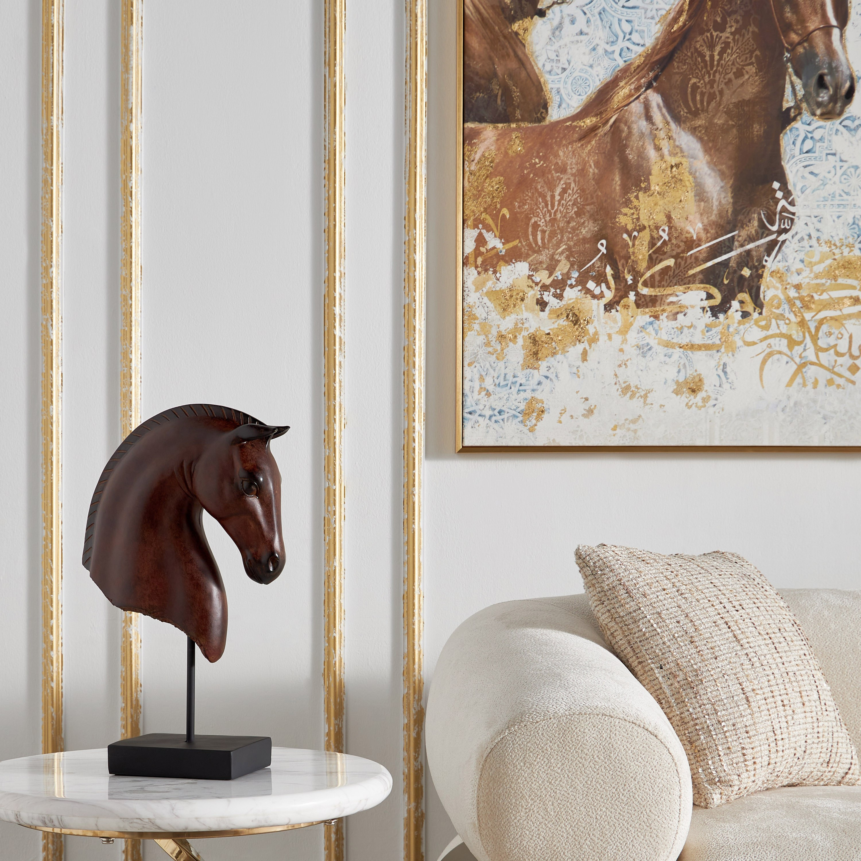 قطعة ديكور رأس حصان - نابليون-household-decor-decorativeobjectsandsculptures-image-5