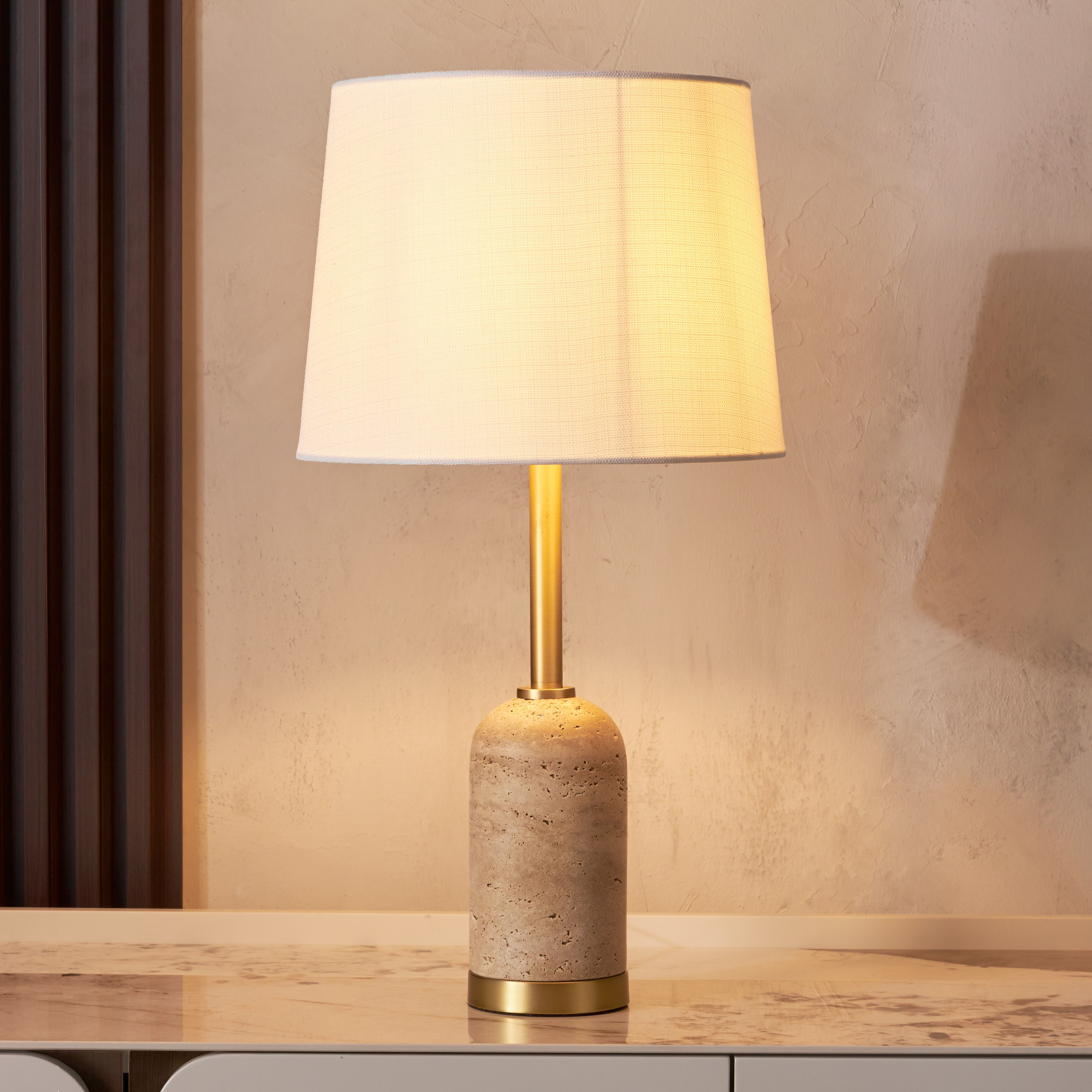 مصباح طاولة رخام - كارنيجيا - 65 سم-household-lighting-tableanddesklamps-image-2
