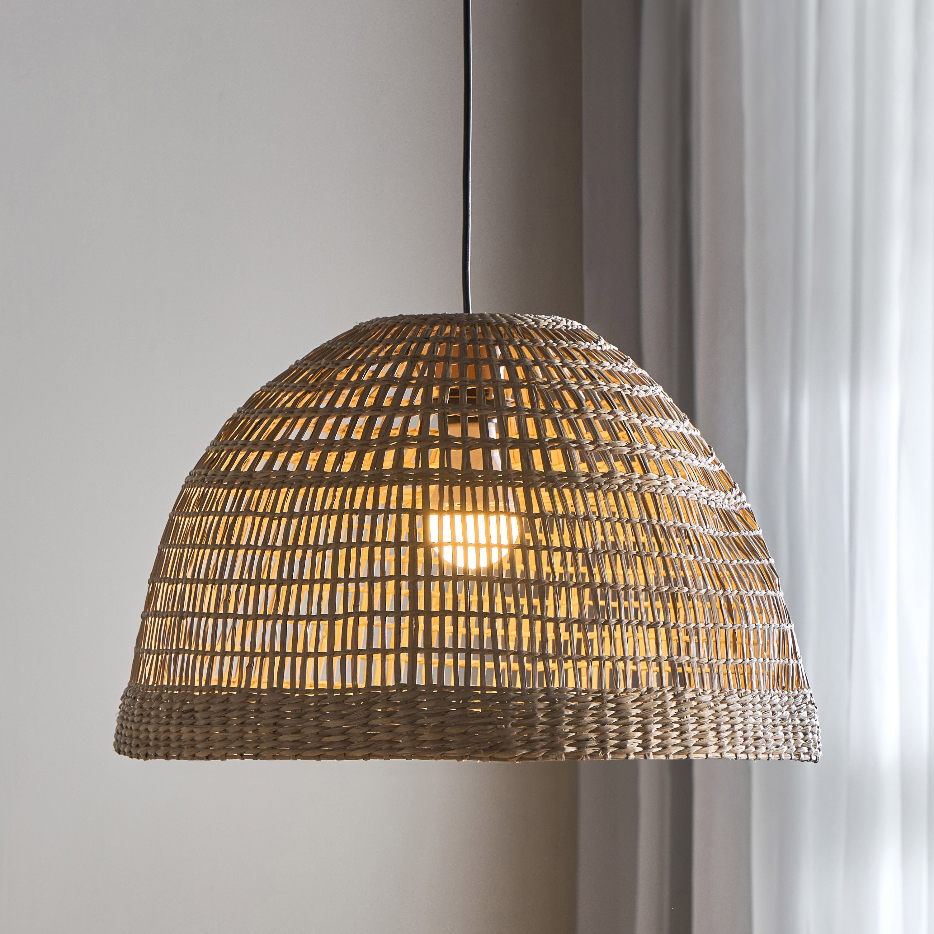 Mix and Match Sedge Grass Ceiling Lamp Shade - 32 cm-household-lighting-ceilinglamps-pendantlamps-image-2