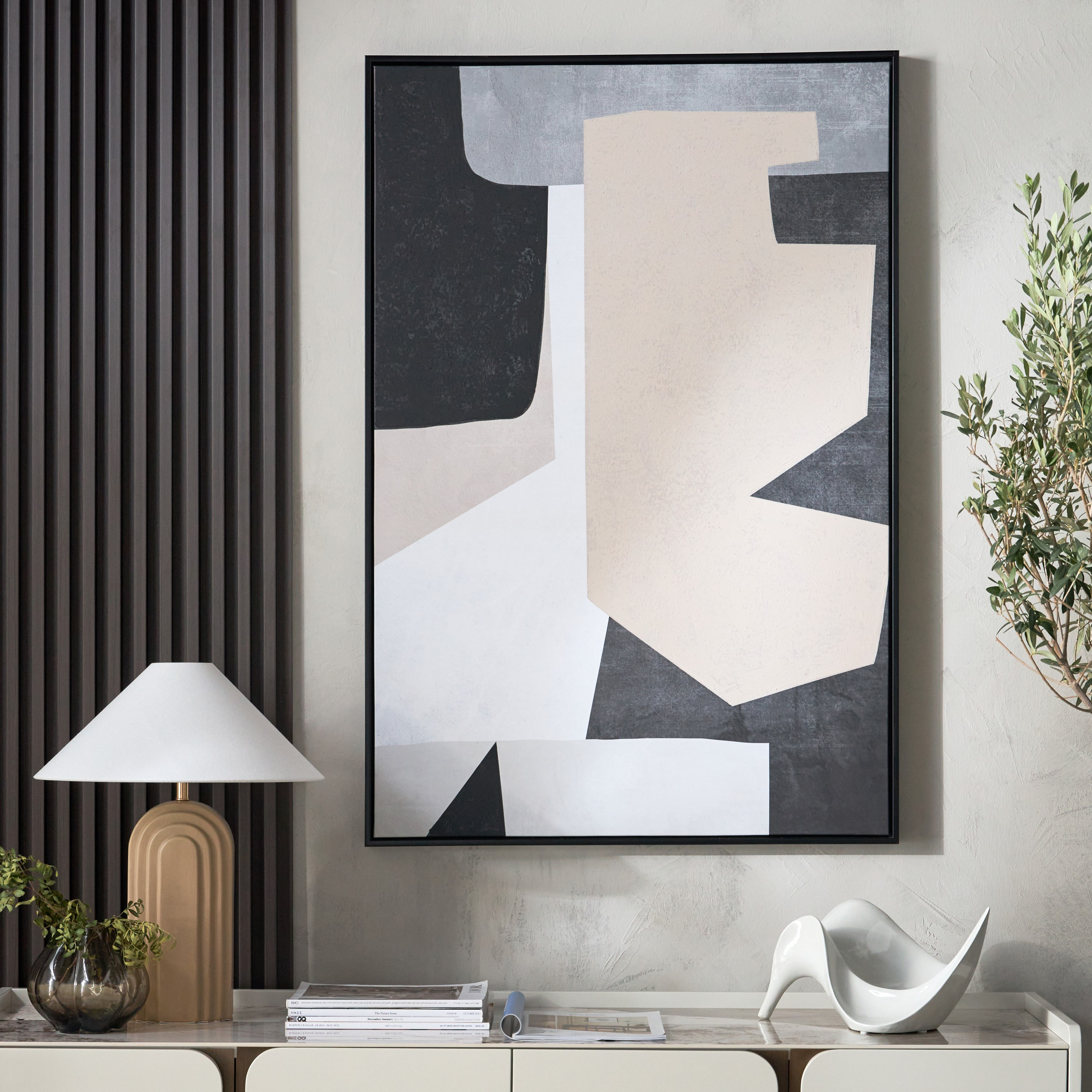 Michal Framed Canvas Wall Art - 83x123 cm-household-walldecorandmirrors-wallart-image-4