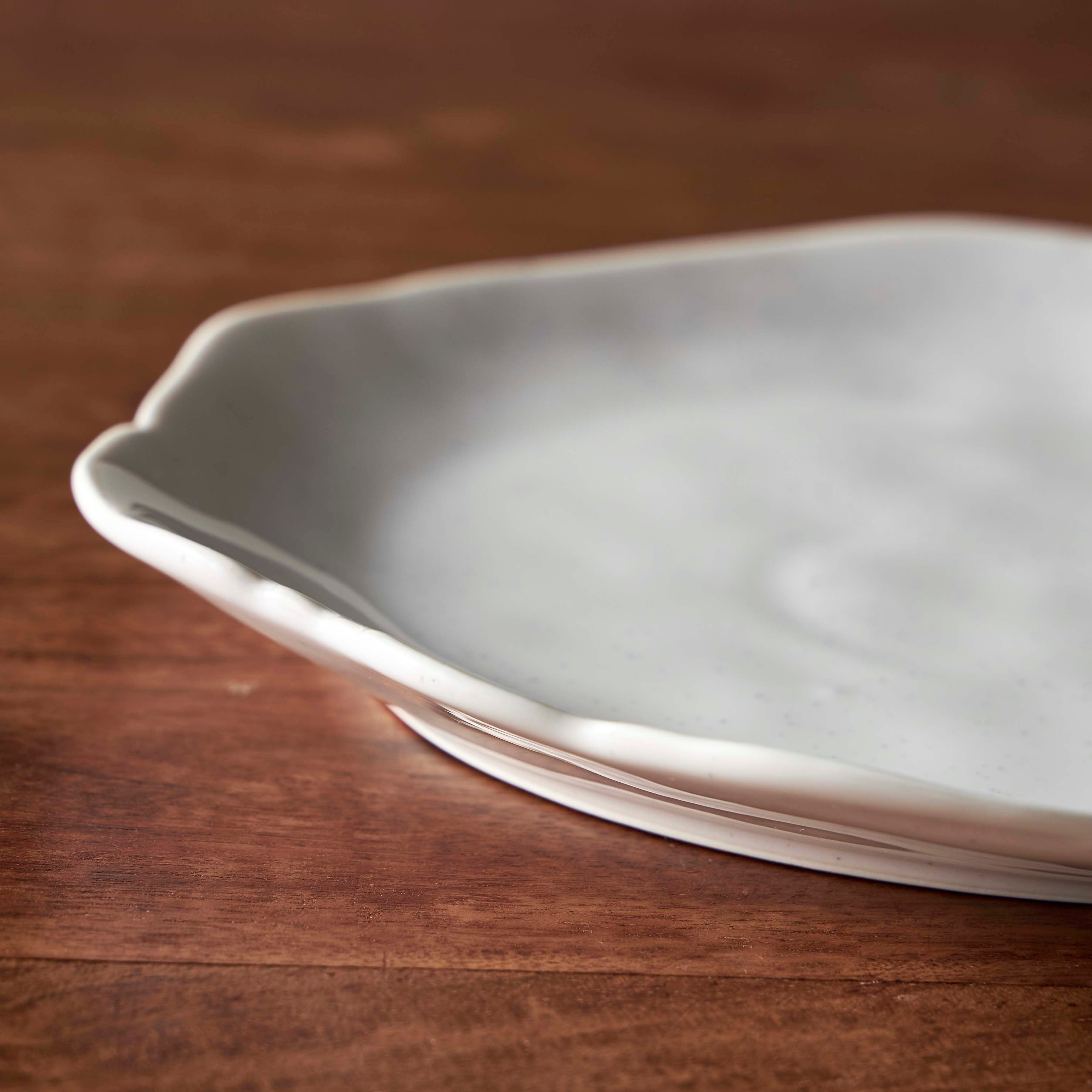 Coral Ceramic Side Plate - 23 cm-household-dining-dinnerware-dinnerwarecollections-image-2