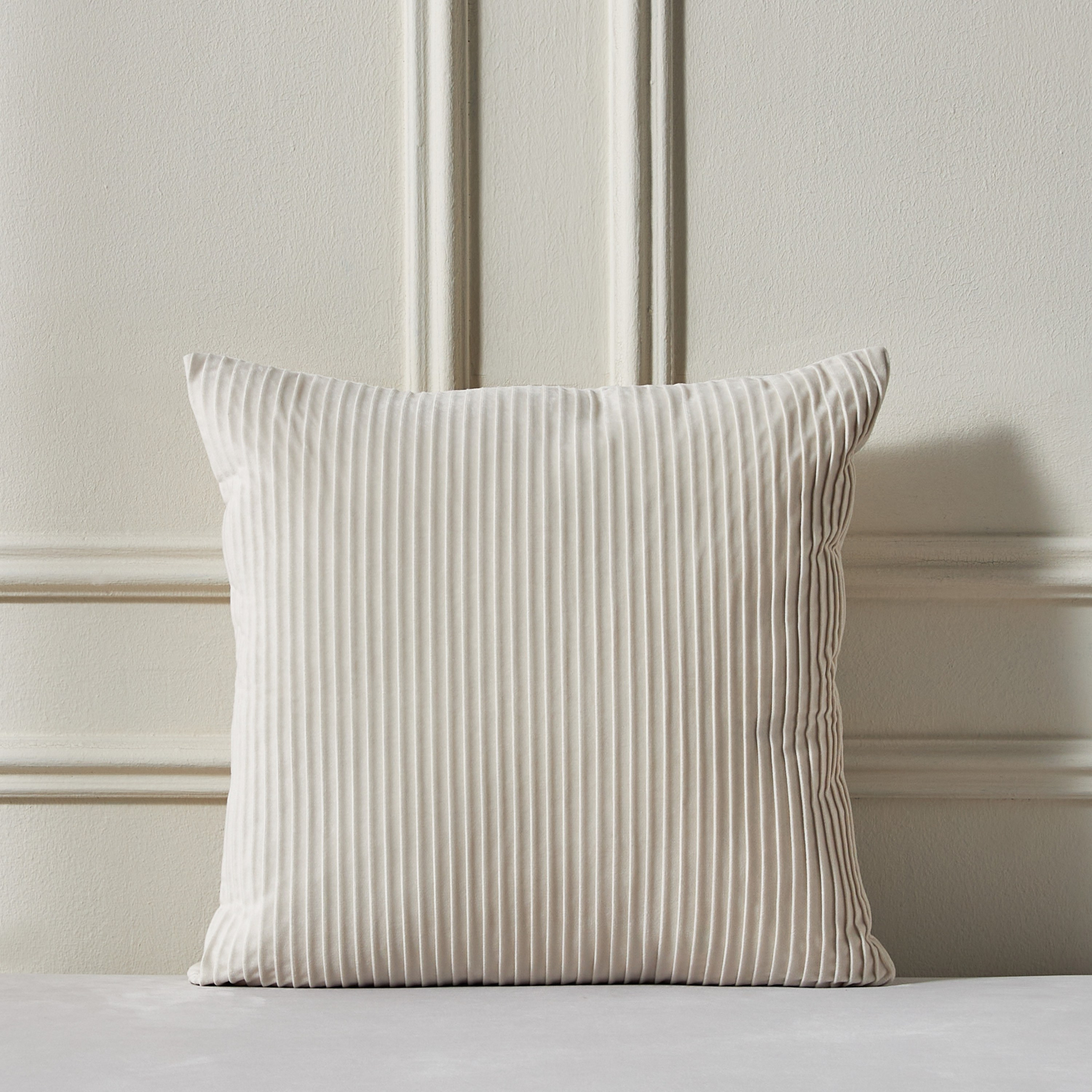 Avon Pleated Cushion Cover - 50x50 cm-household-cushionsandthrows-cushioncovers-image-1