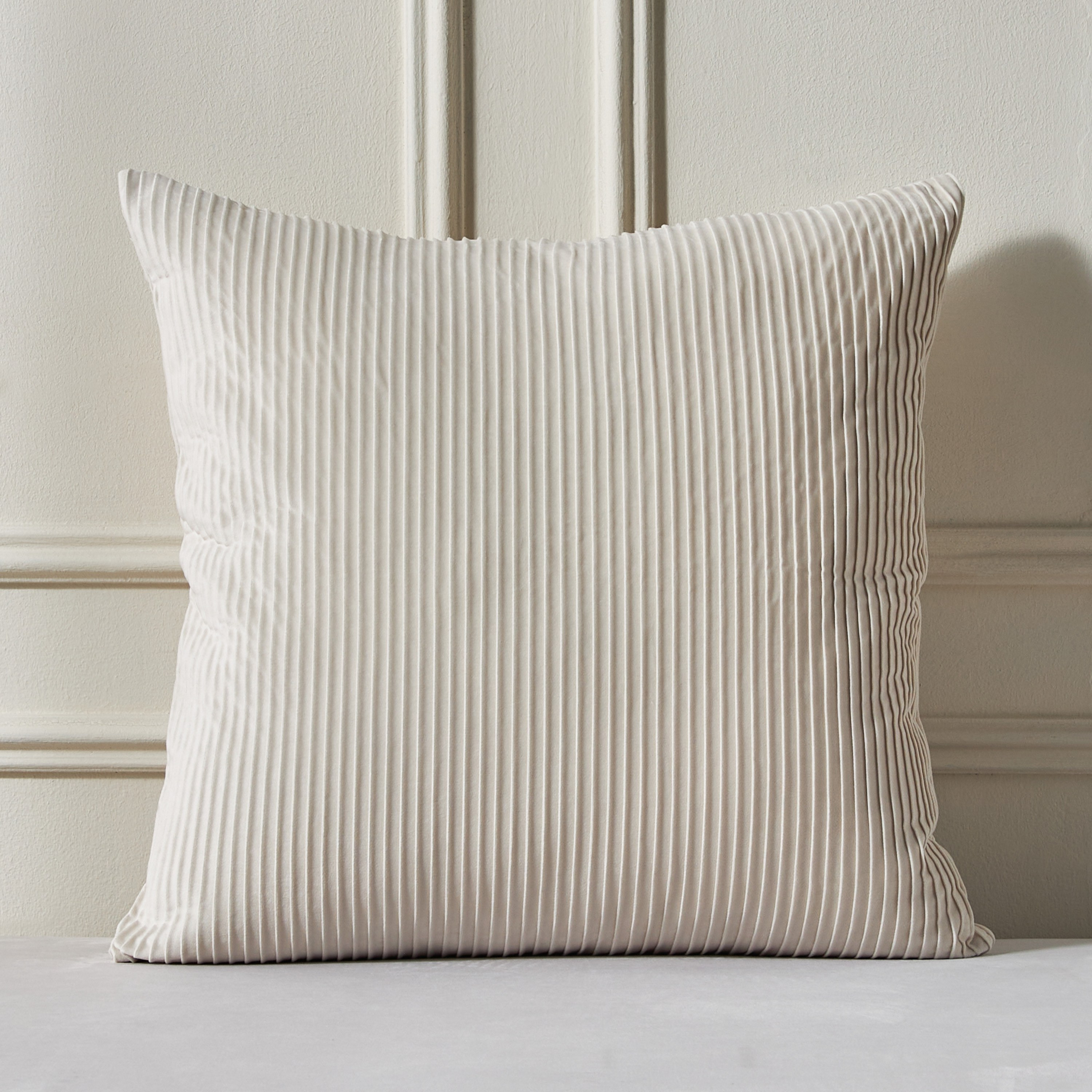 Avon Pleated Cushion Cover - 65x65 cm-household-cushionsandthrows-cushioncovers-image-1