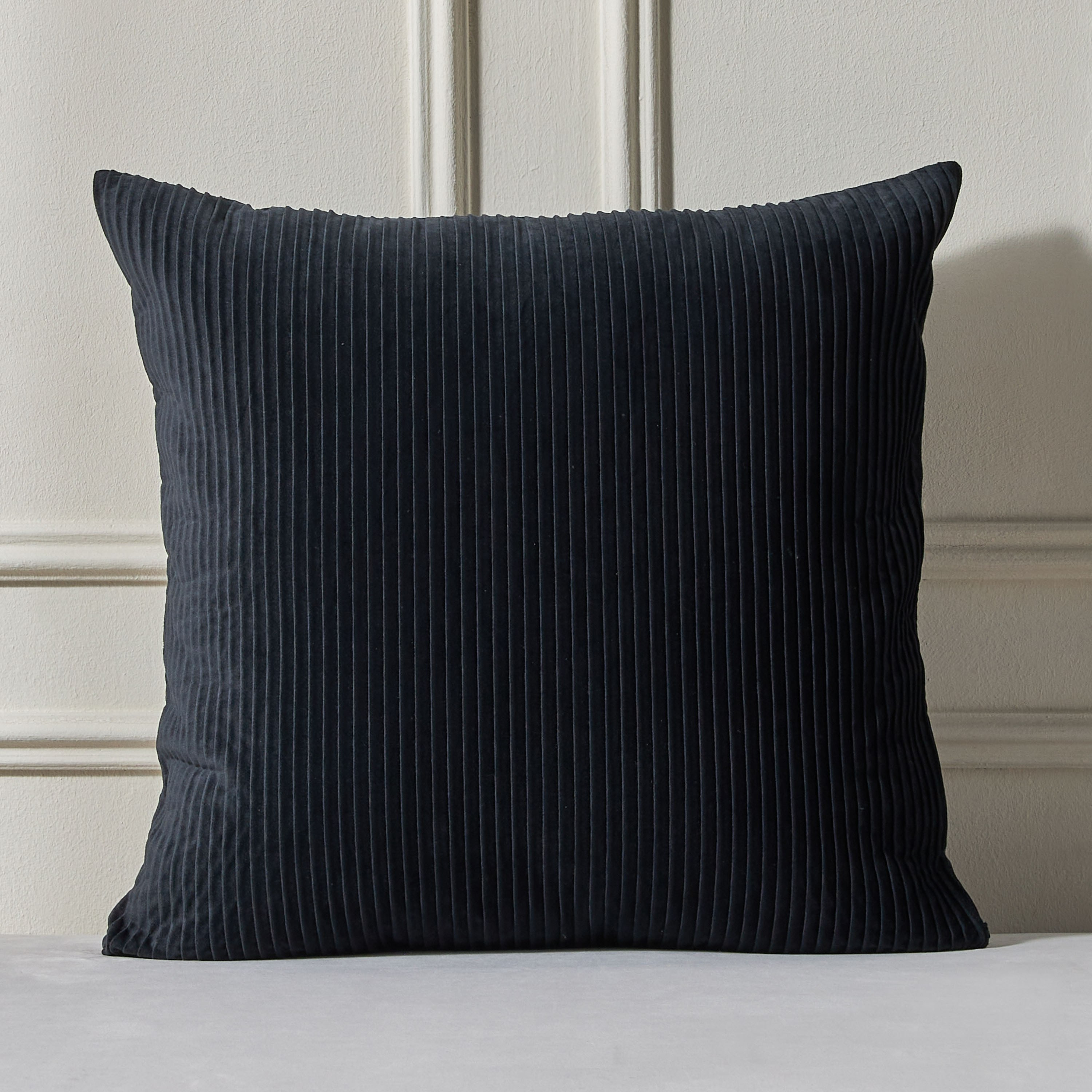 Avon Pleated Cushion Cover - 65x65 cm-household-cushionsandthrows-cushioncovers-image-1
