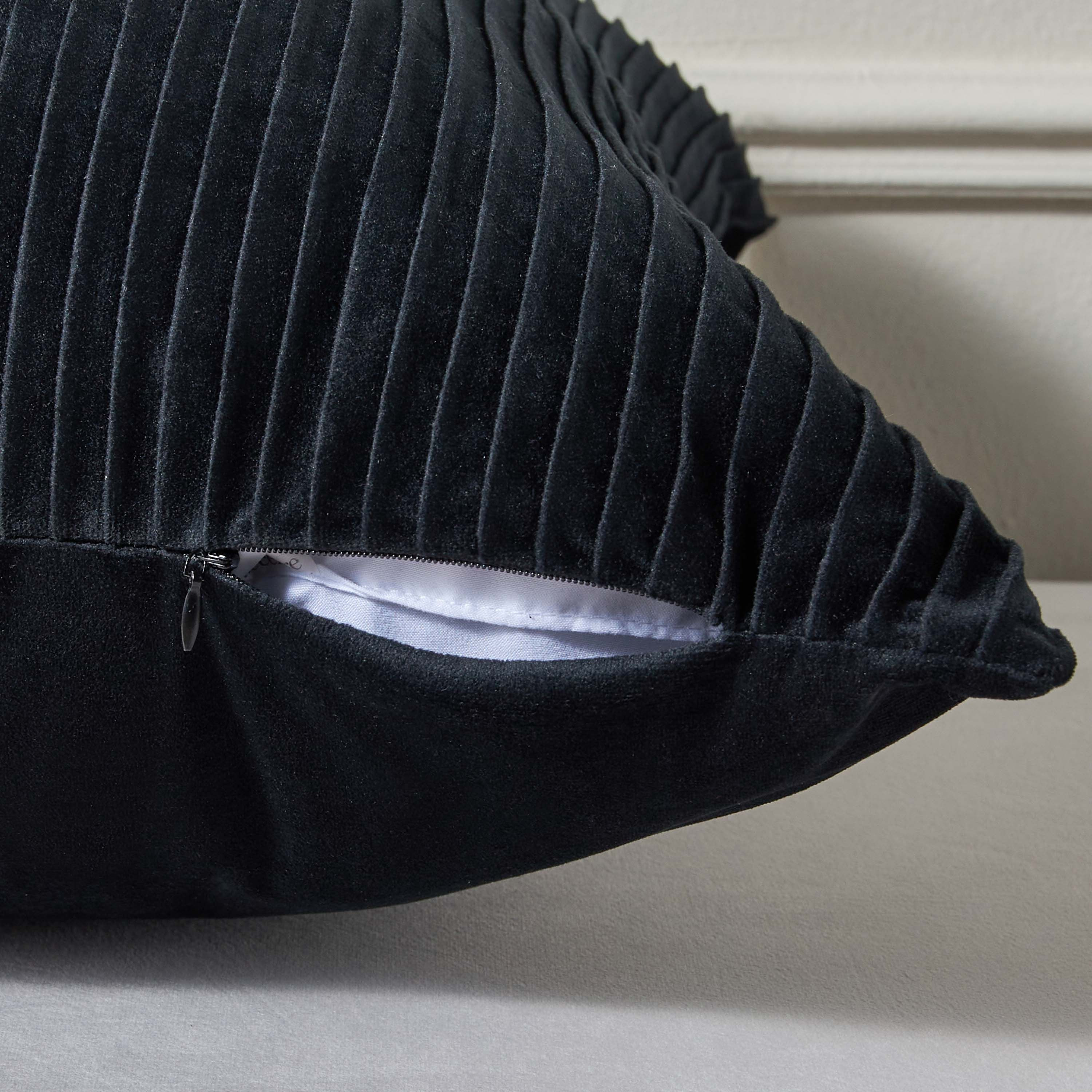 Avon Pleated Cushion Cover - 65x65 cm-household-cushionsandthrows-cushioncovers-image-3