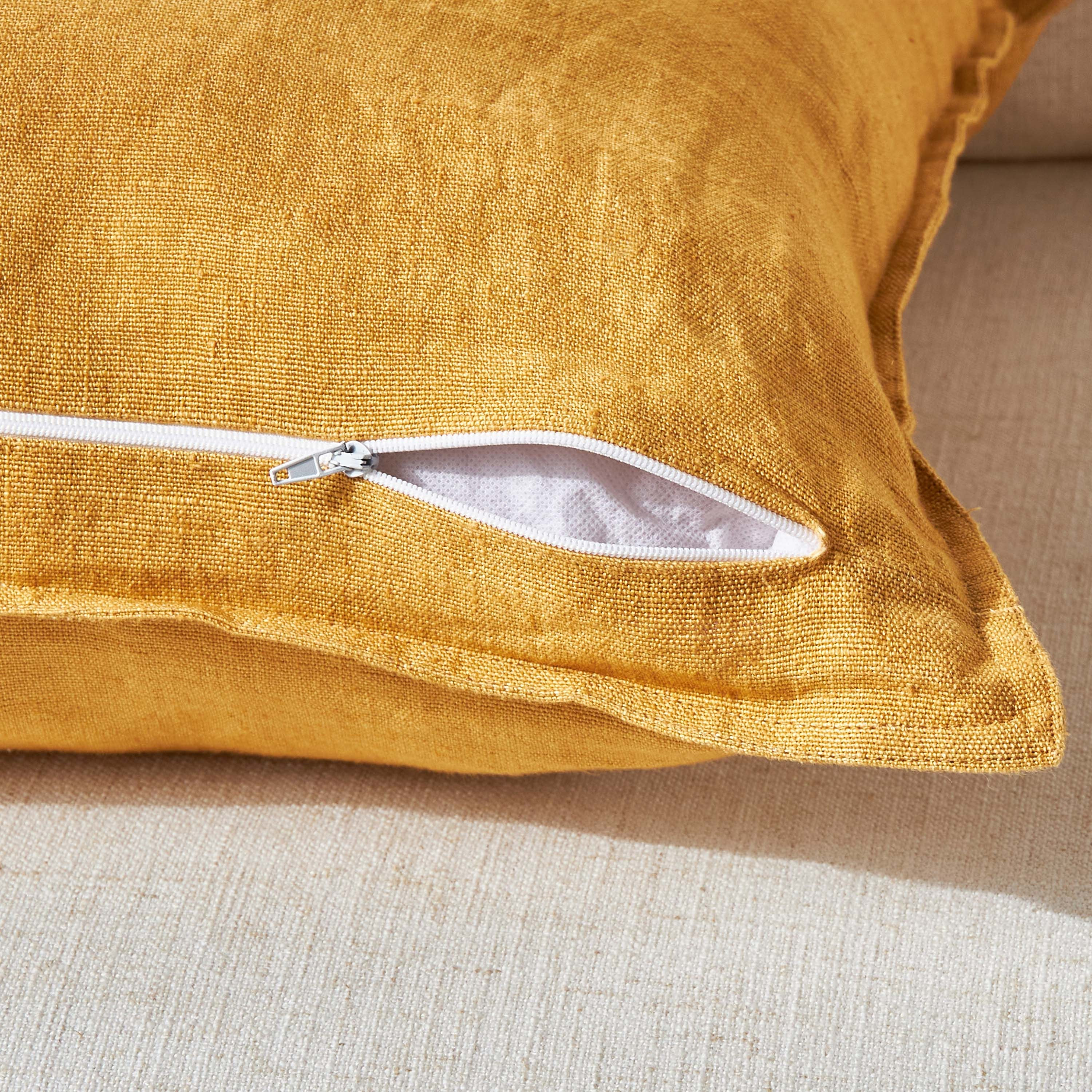 غطاء وسادة كتان - ميلوديك - 50x50 سم-household-cushionsandthrows-cushioncovers-image-3