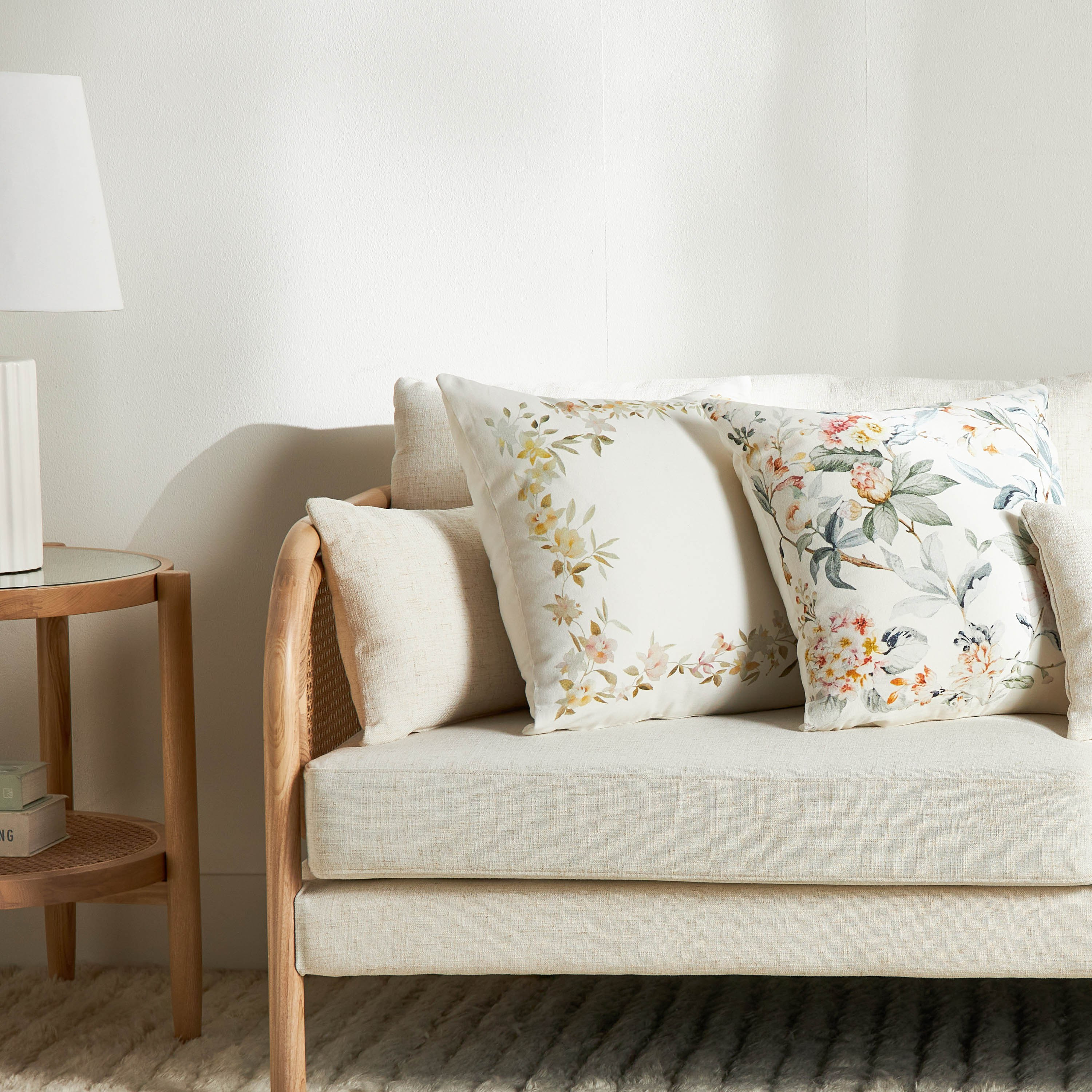 غطاء وسادة بطبعات زهور - دينيز - 50x50 سم-household-cushionsandthrows-cushioncovers-image-4