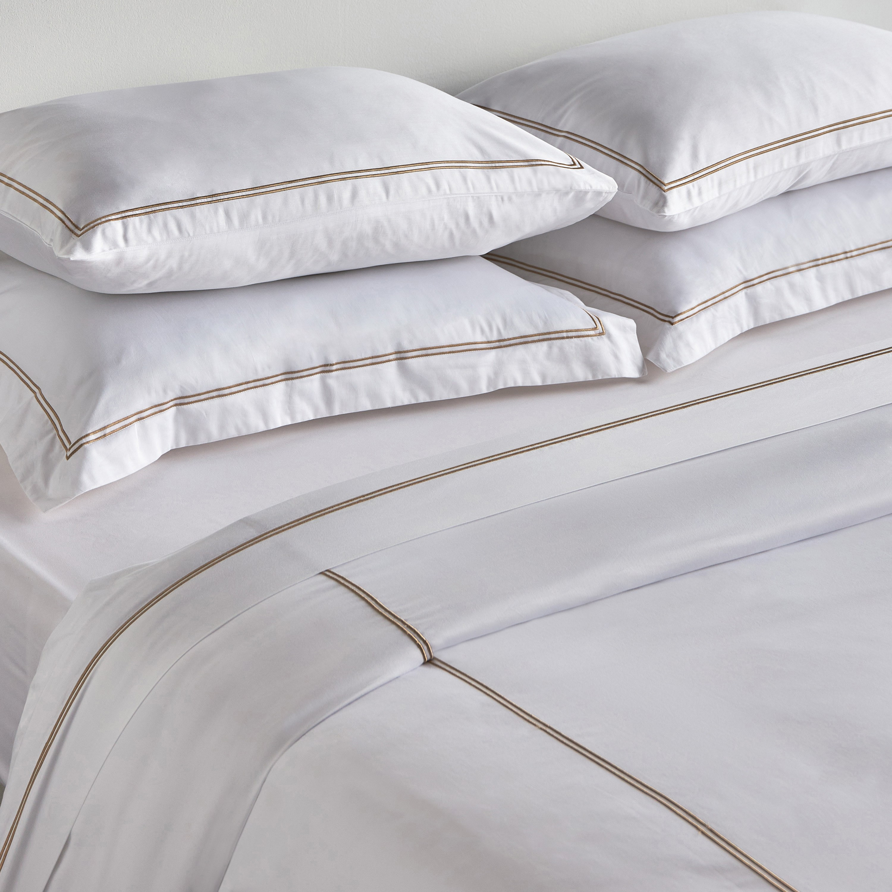Florence Egyptian Cotton Sateen 400 Thread Count Super King Flat Sheet - 260x270 cm-household-bedding-sheetsandpillowcases-flatsheets-image-4