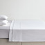Wave Egyptian Cotton Sateen 400 Thread Count Super King Flat Sheet - 260x270 cm-household-bedding-sheetsandpillowcases-flatsheets-image-1