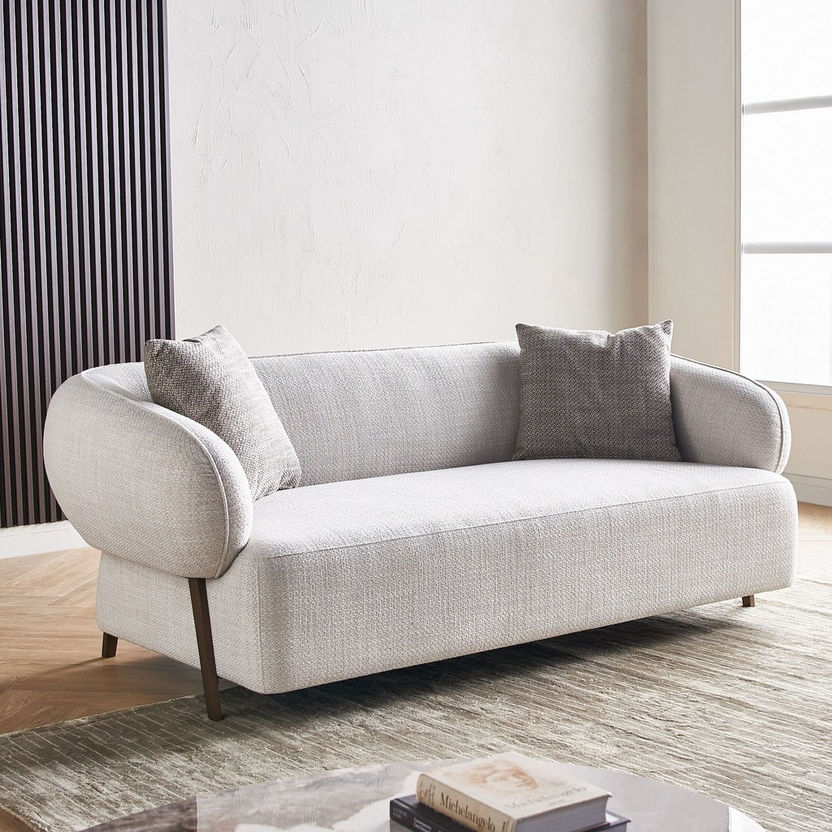Nordic French 2 Seater Fabric Sofa