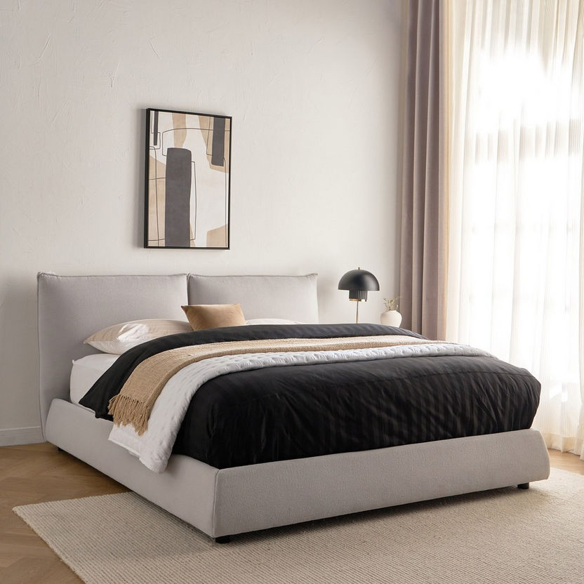Shop Plush Queen Bed - 160x200 cm Online | Home Centre Oman