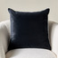 Charcoal Velvet Filled Cushion - 48x48 cm-household-cushionsandthrows-filledcushions-decorativecushions-image-1