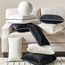 Charcoal Velvet Filled Cushion - 48x48 cm-household-cushionsandthrows-filledcushions-decorativecushions-image-4