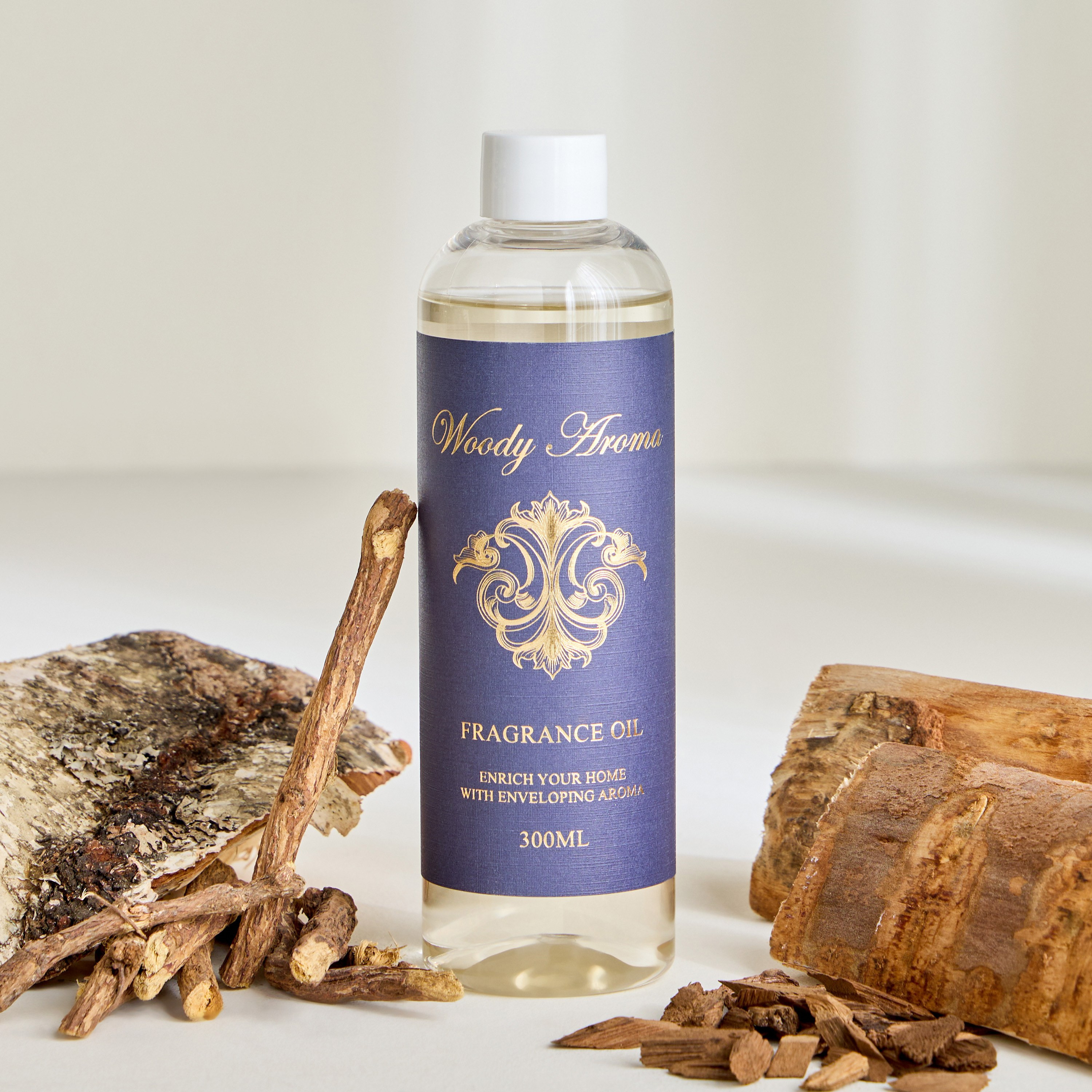 Oriental Woody Aroma Scented Diffuser Oil - 300 ml