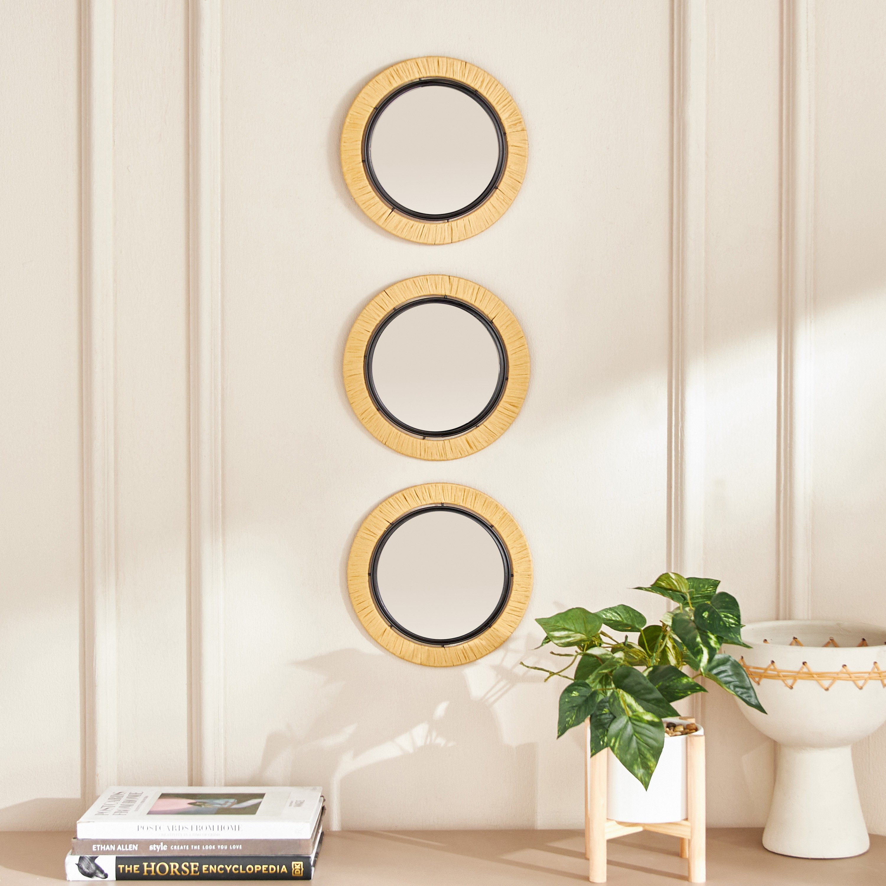 Transform Your Space with a 3-Piece Mirror Wall Decor Set