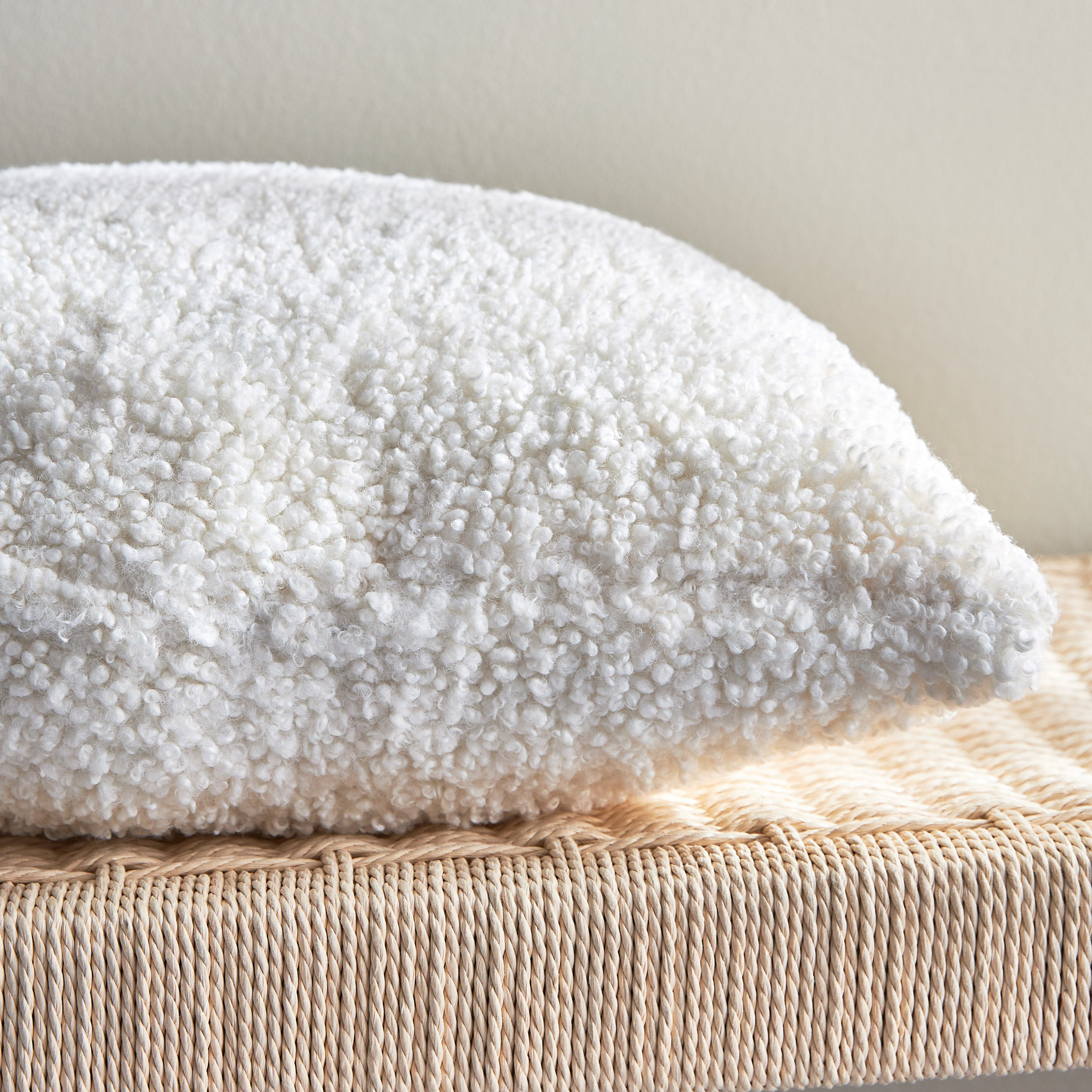 Avon Faux Fur Polyester Filled Cushion - 50x50 cm-household-cushionsandthrows-filledcushions-decorativecushions-image-3