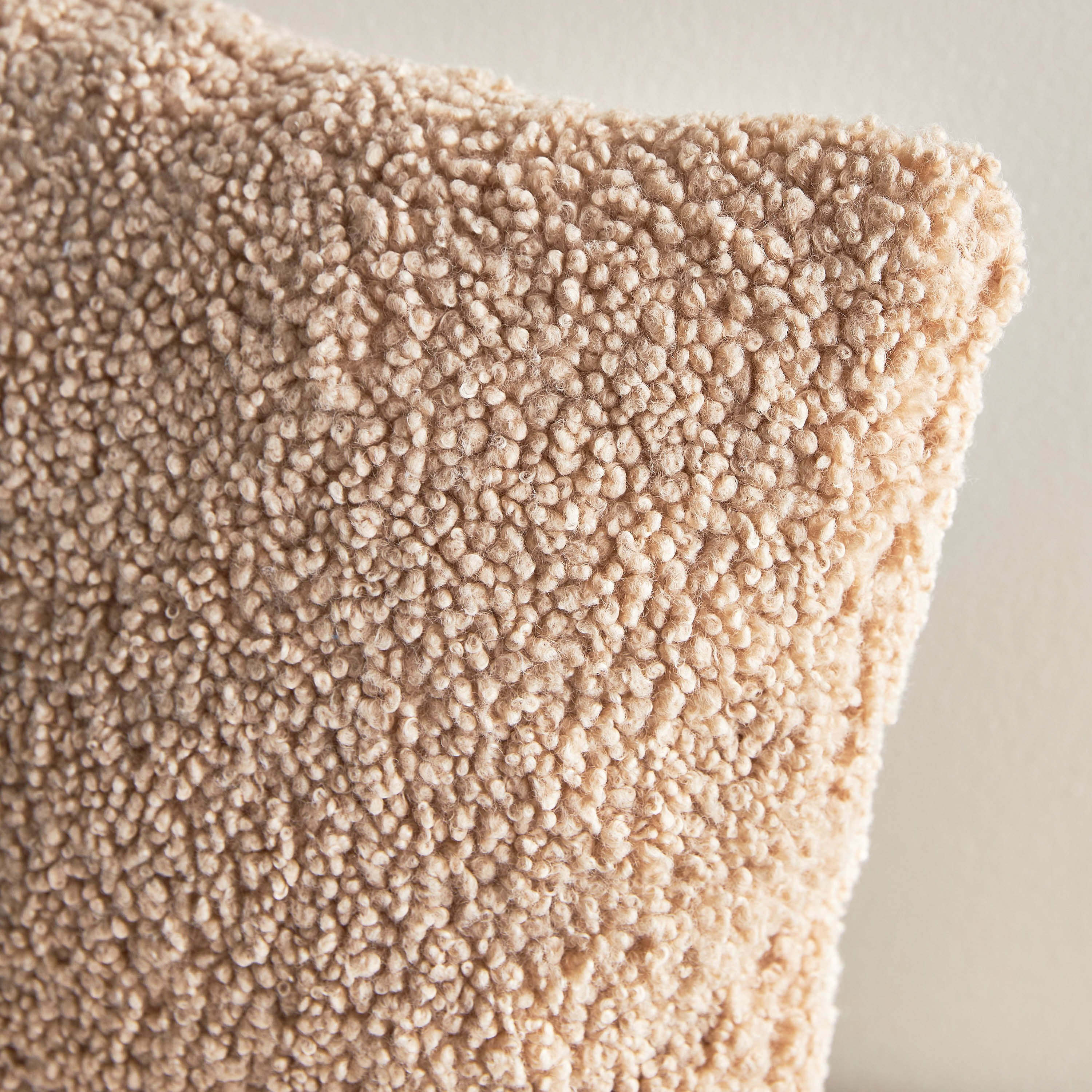 Avon Faux Fur Polyester Filled Cushion - 50x50 cm-household-cushionsandthrows-filledcushions-decorativecushions-image-2