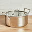 Argent Tripro Tri-Ply Stainless Steel Induction Base Casserole - 24 cm-household-kitchen-cookware-potsandpans-image-1