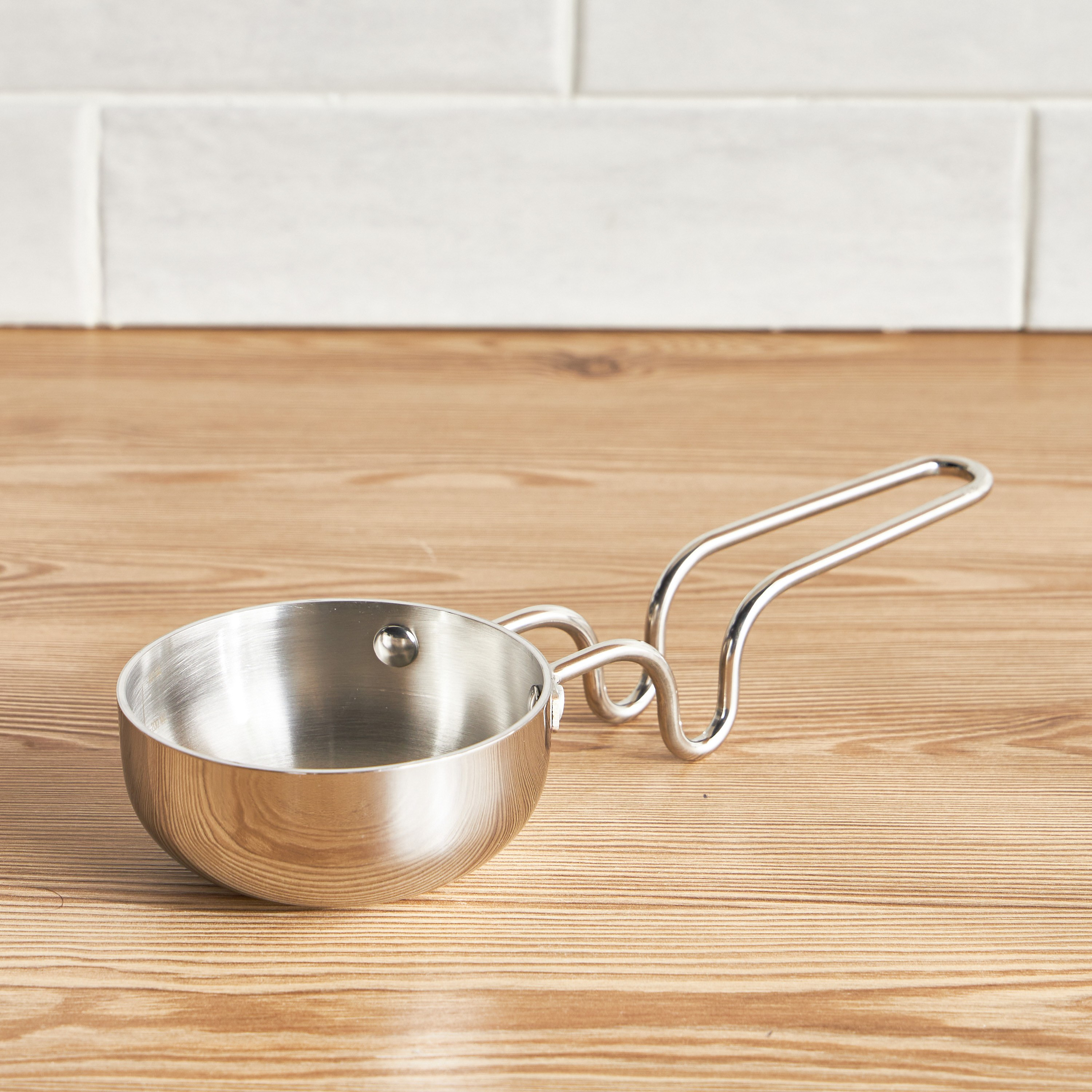Argent Tripro Tri-Ply Stainless Steel Induction Base Tadka Pan - 10 cm-household-kitchen-cookware-potsandpans-image-1
