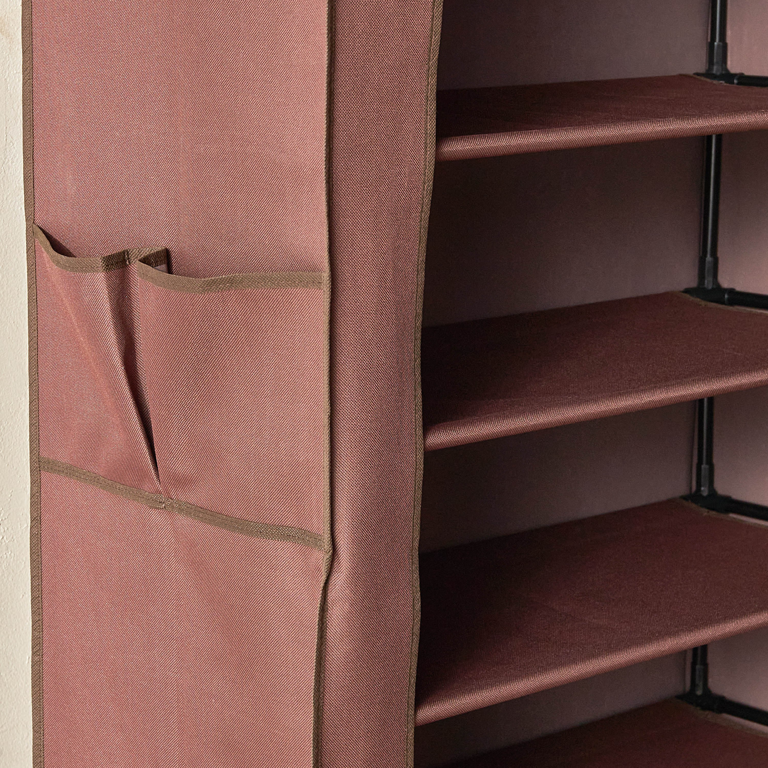 Bernard 9-Tier Shoe Rack with Dustproof Cover - 66x29 cm-household-storage-storagesolutions-shoeracksandstorage-image-5