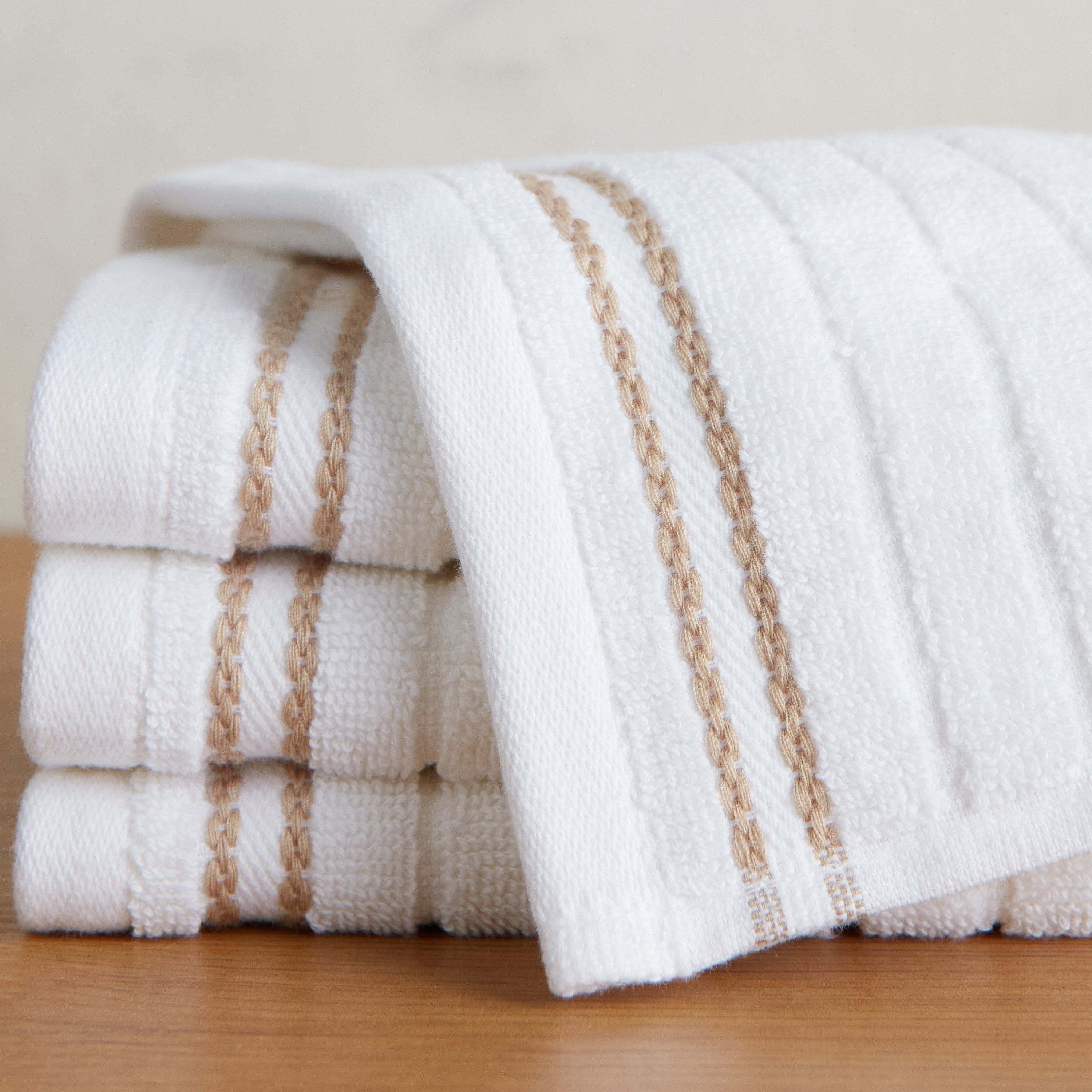 Azores 600 GSM Turkish Cotton 4-Piece Fingertip Towel Set - 30x30 cm-household-bathandlaundry-bathlinen-towels-image-2