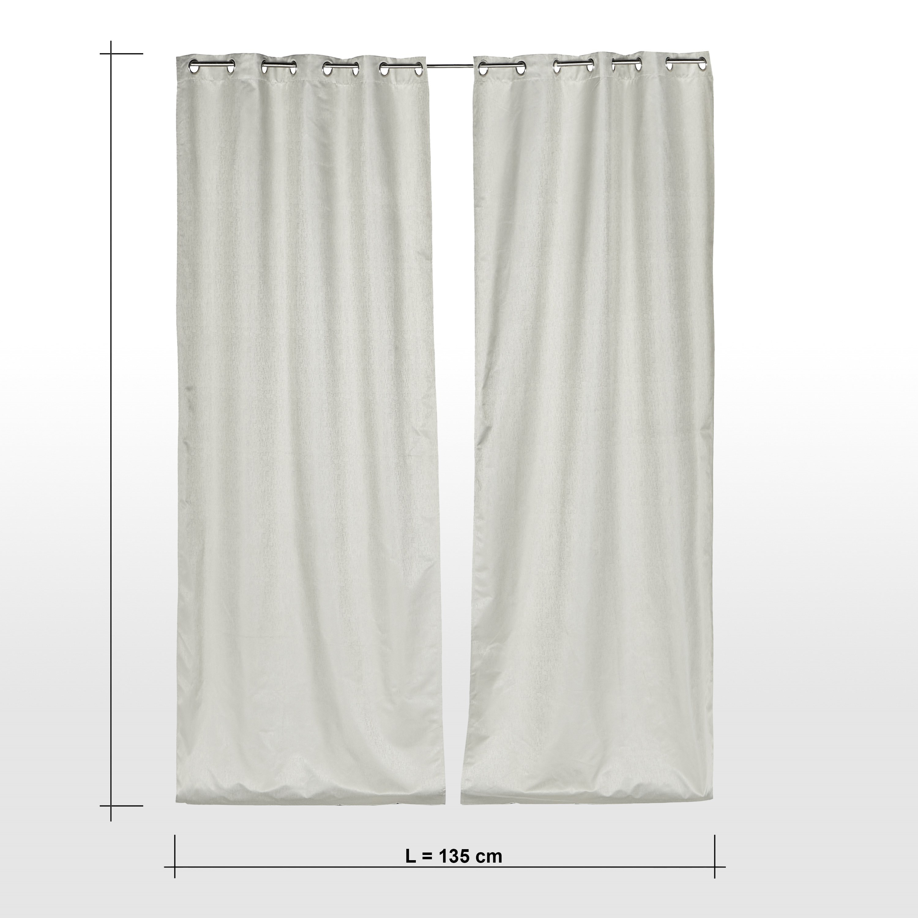 Gleam 2-Piece Blackout Curtain Set - 135x300 cm-household-windows-curtains-image-6