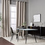 طقم ستائر معتّمة قطعتين - بلازو - 140x240 سم-household-windows-curtains-image-1