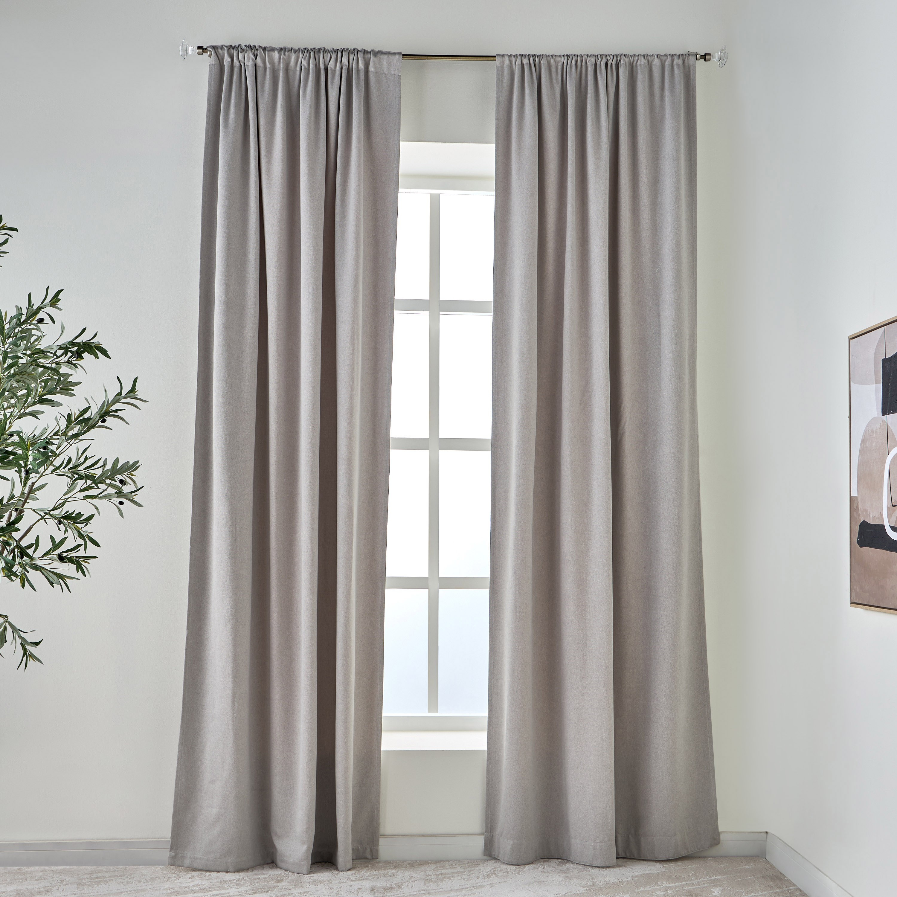 Oxford 2-Piece Curtain Set - 135x300 cm