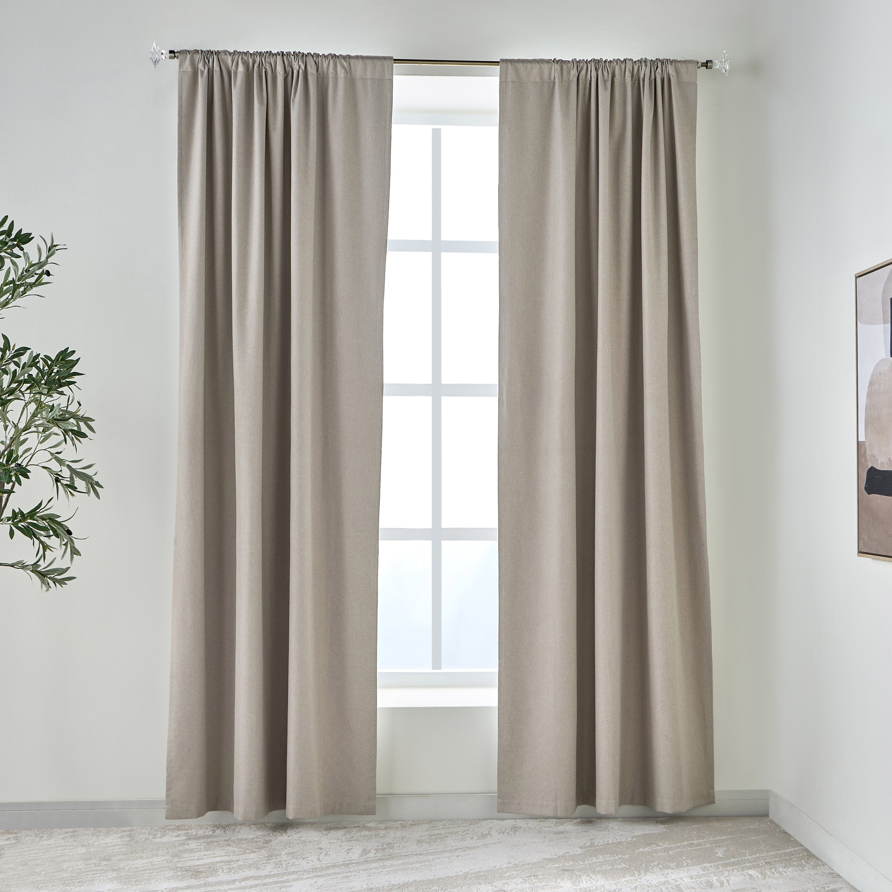 Belvedere 2-Piece Blackout Curtain Set - 135x270 cm