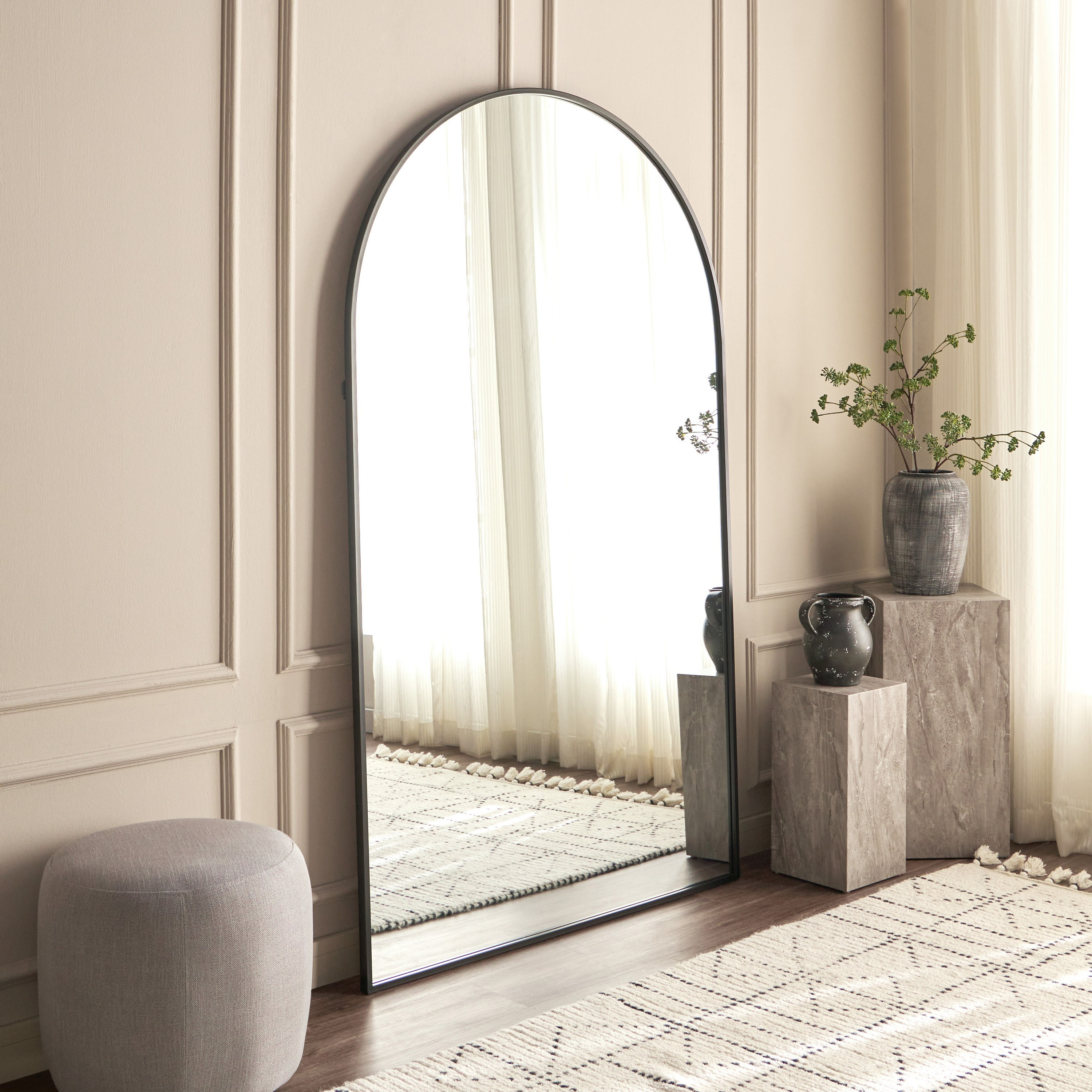 Shop Artemis Arch Leaner Mirror - 200x120 cm | Home Centre KSA