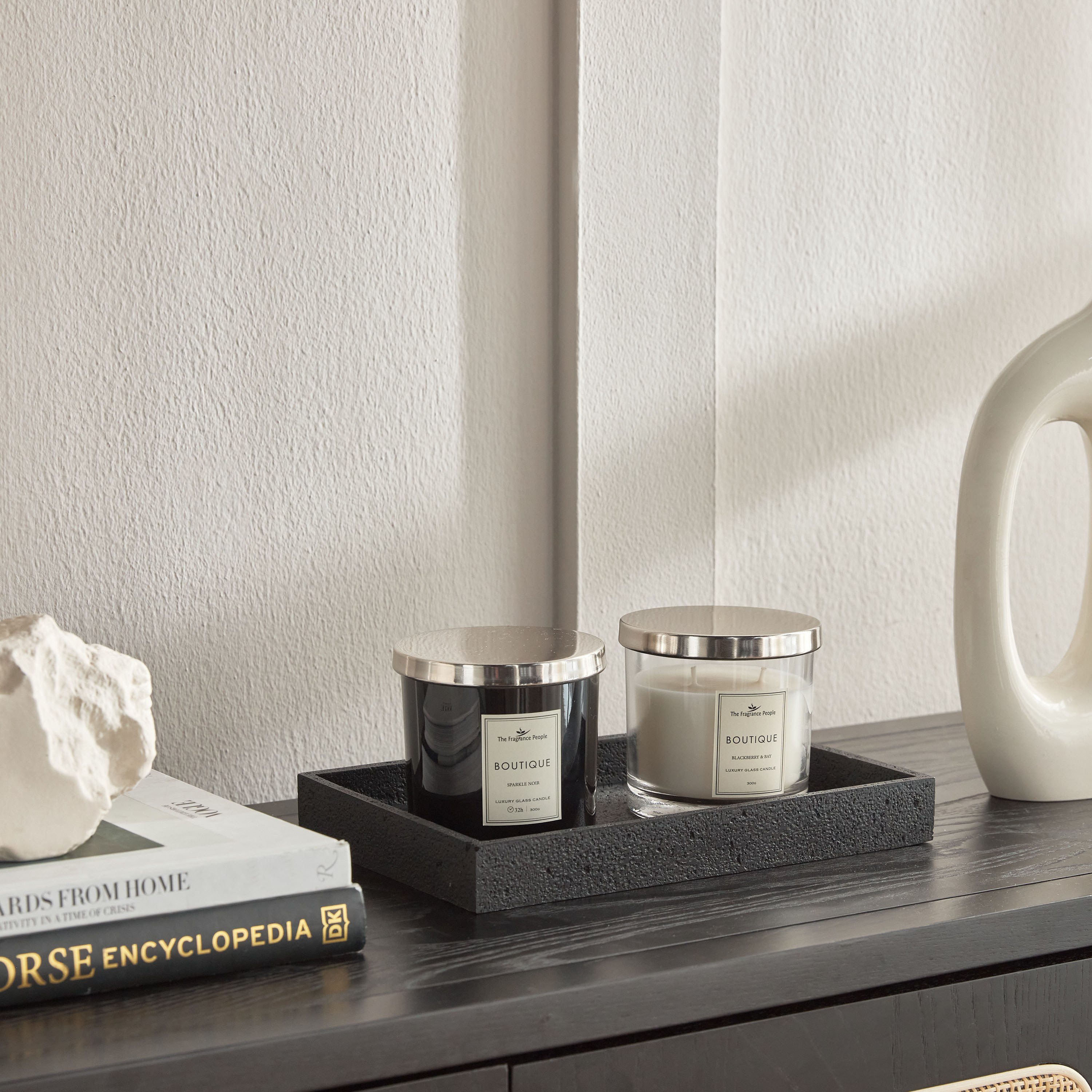 Boutique Blackberry and Bay Scented Jar Candle - 32 h-household-homefragrance-candles-image-3