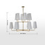 ثريا معدنية 6+6 أضواء - سونثا-household-lighting-ceilinglamps-chandeliers-image-1